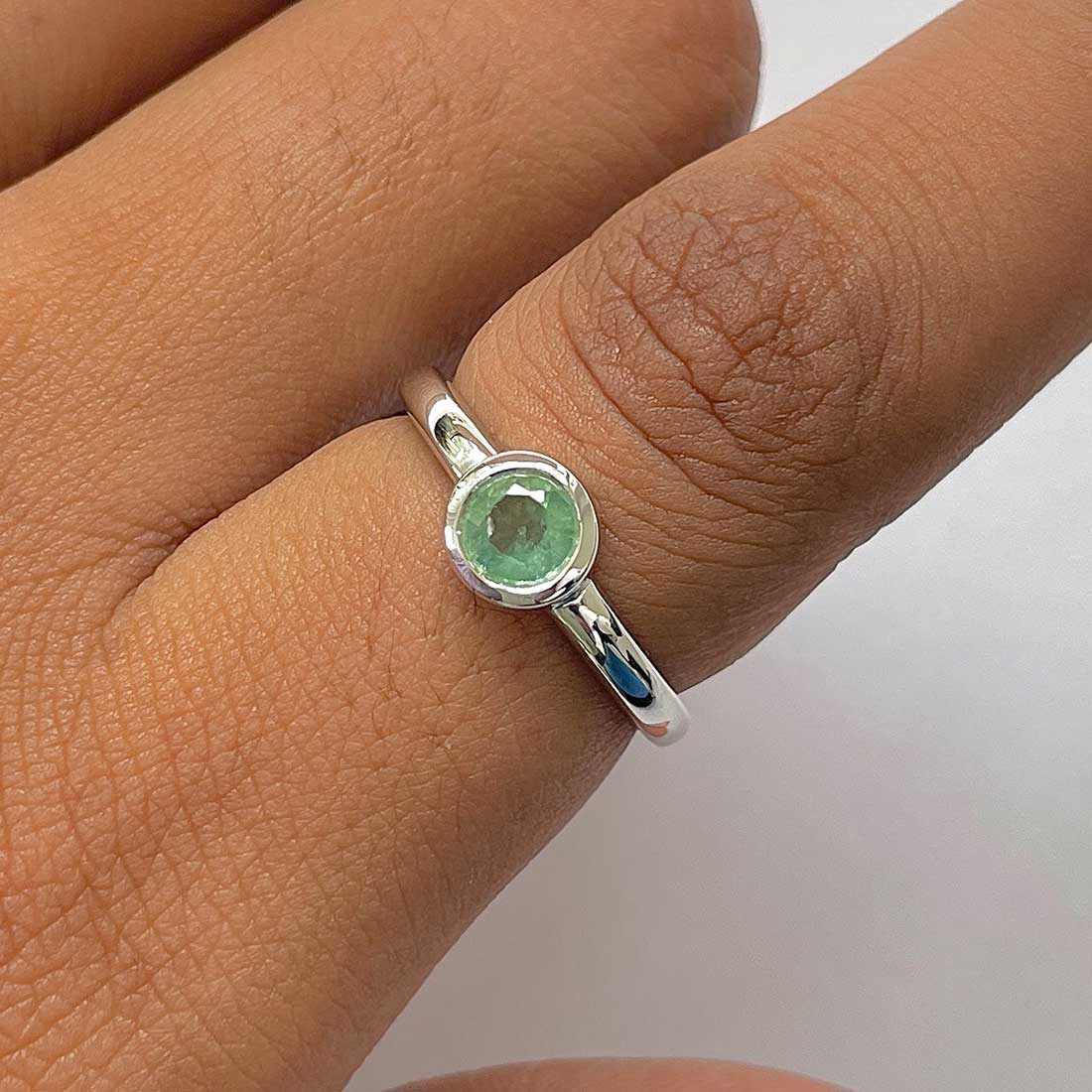Kyanite Green Ring-(KYN-RDR-4029-G.)