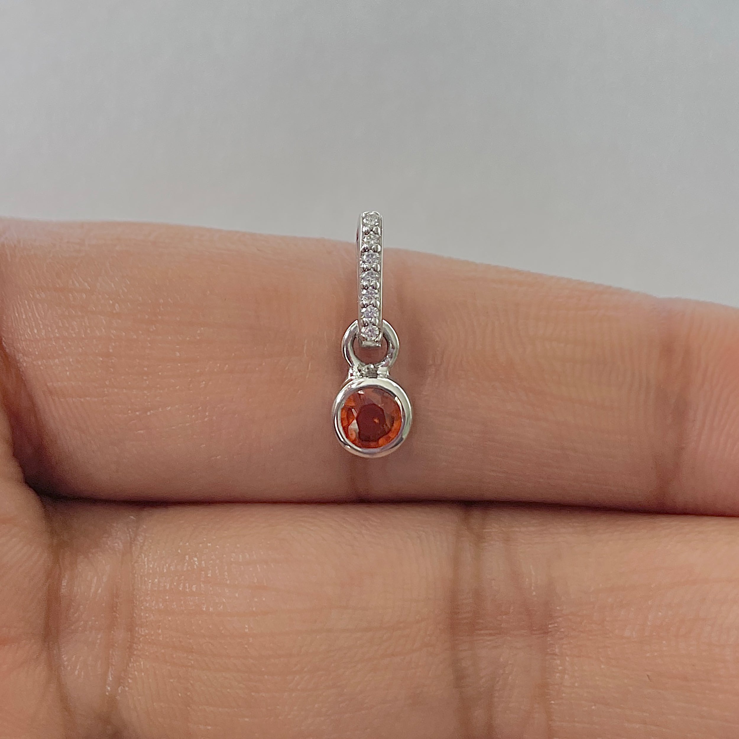 Kyanite Orange Pendant-(KYN-RDP-999-O)