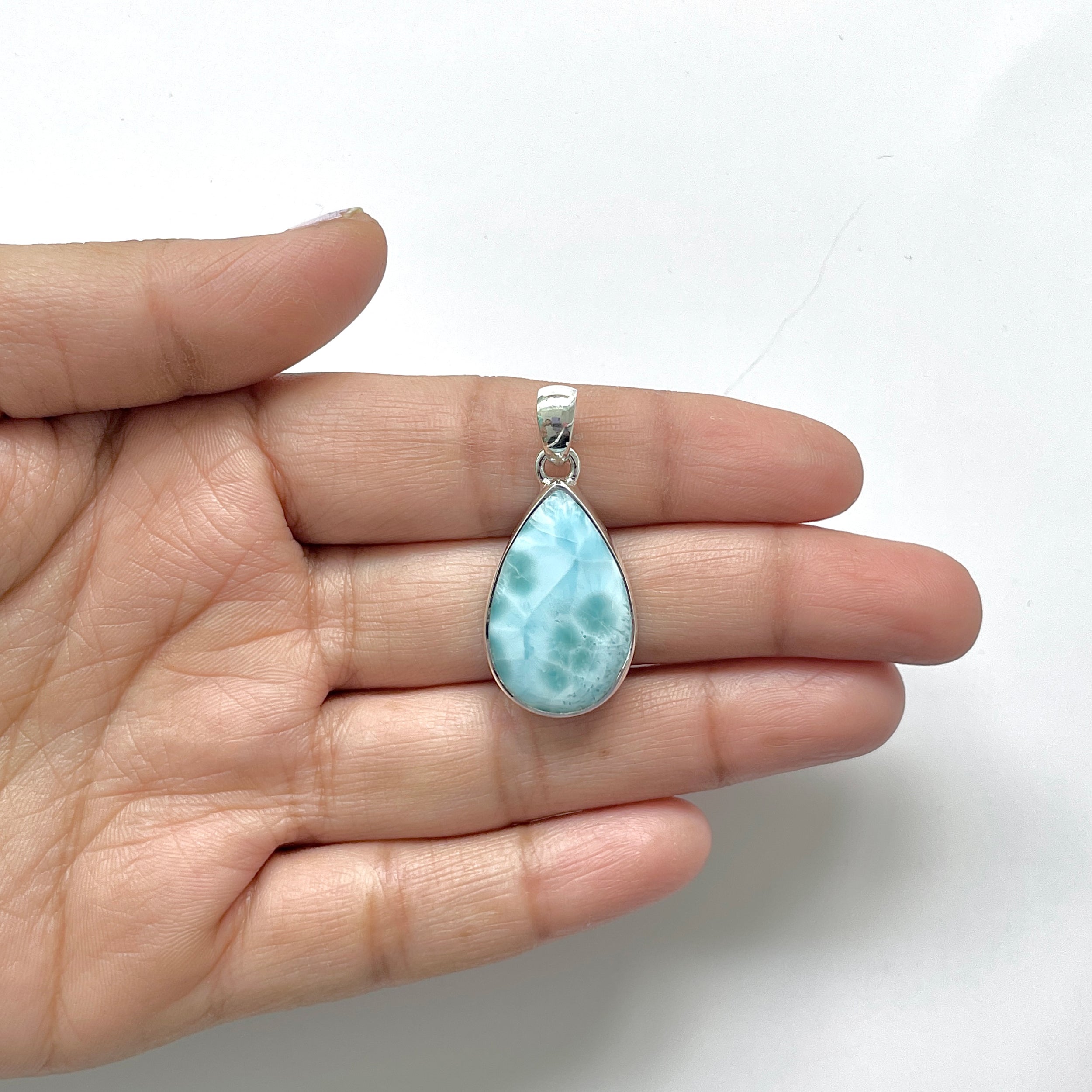 Larimar Pendant-(LAR-1-100)