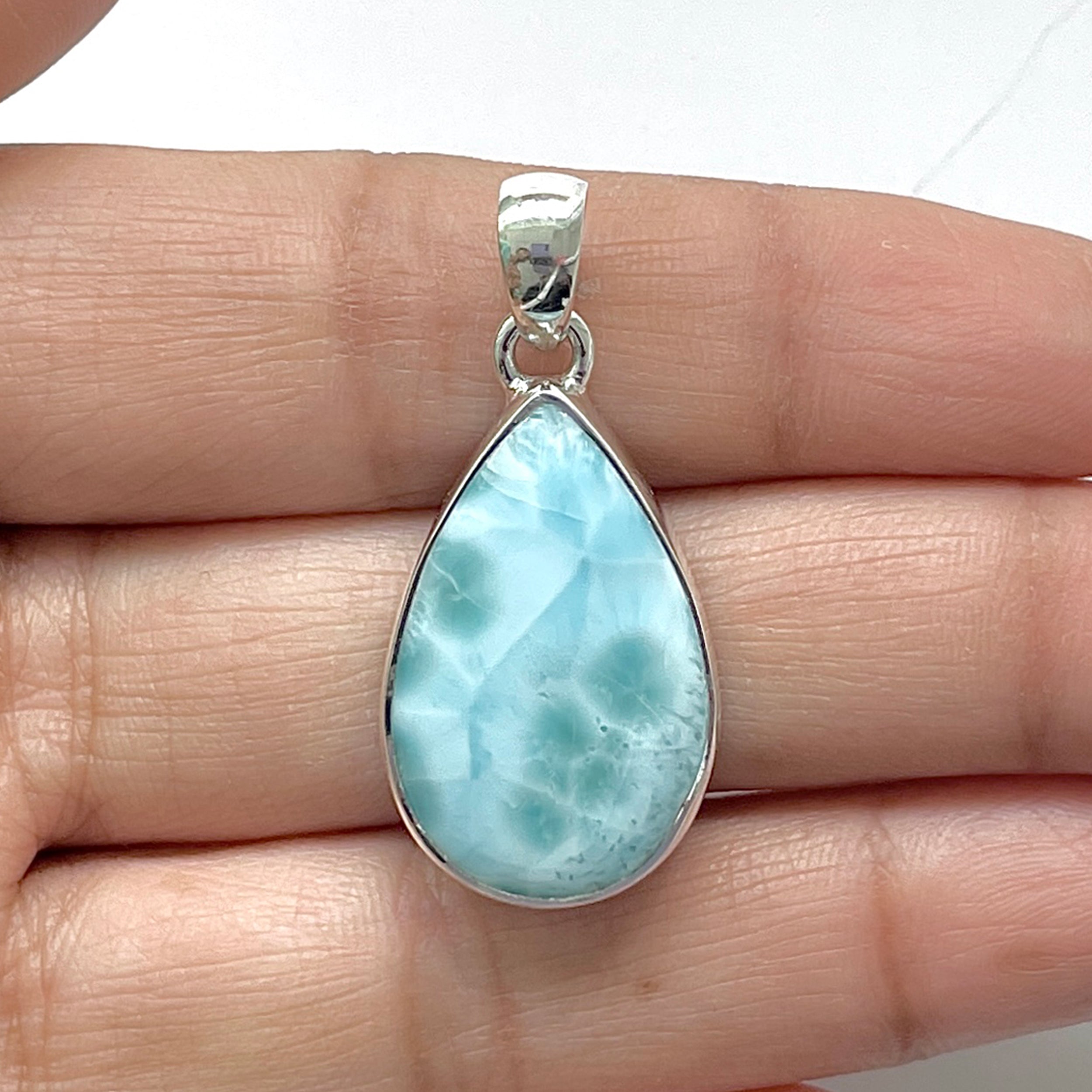 Larimar Pendant-(LAR-1-100)