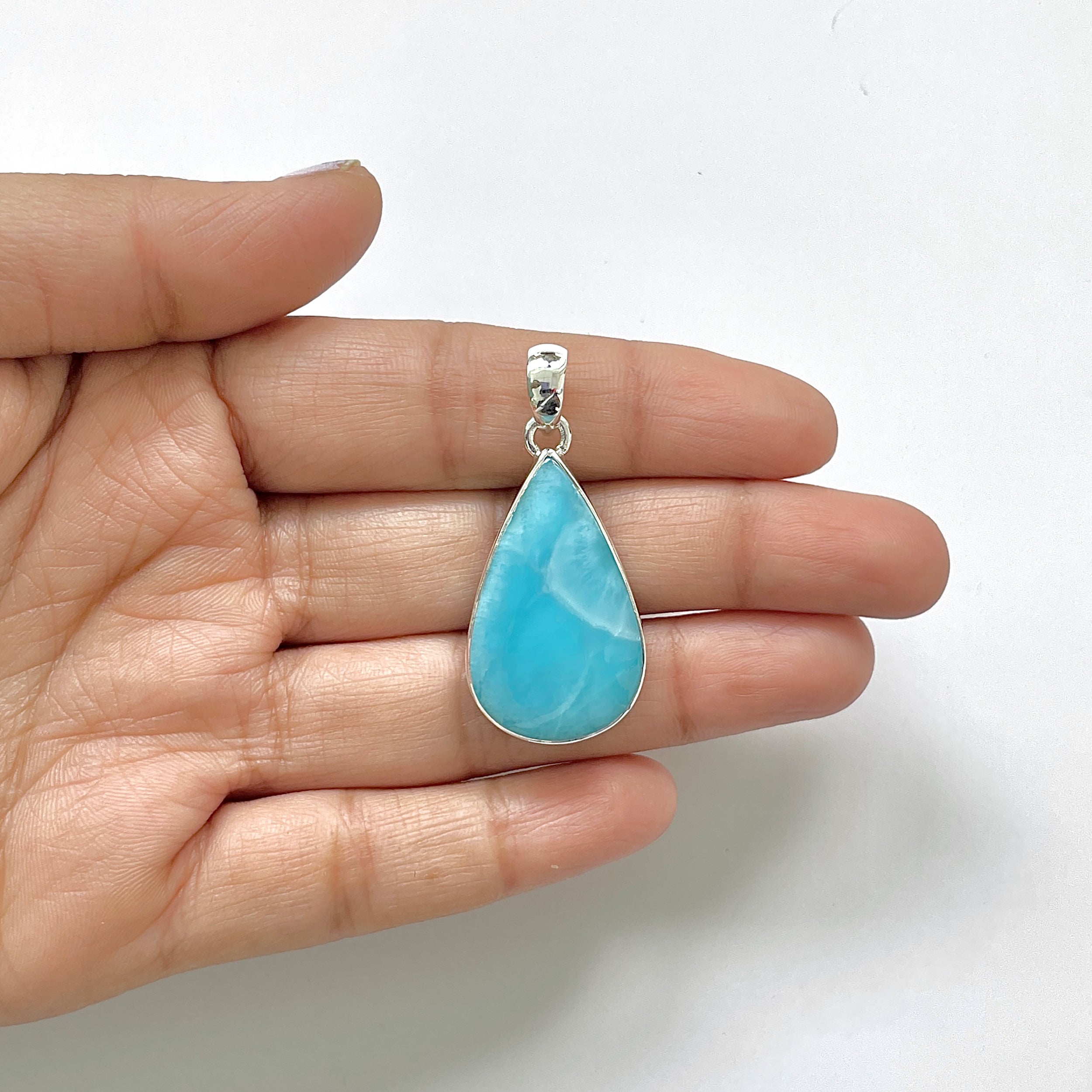 Larimar Pendant-(LAR-1-103)