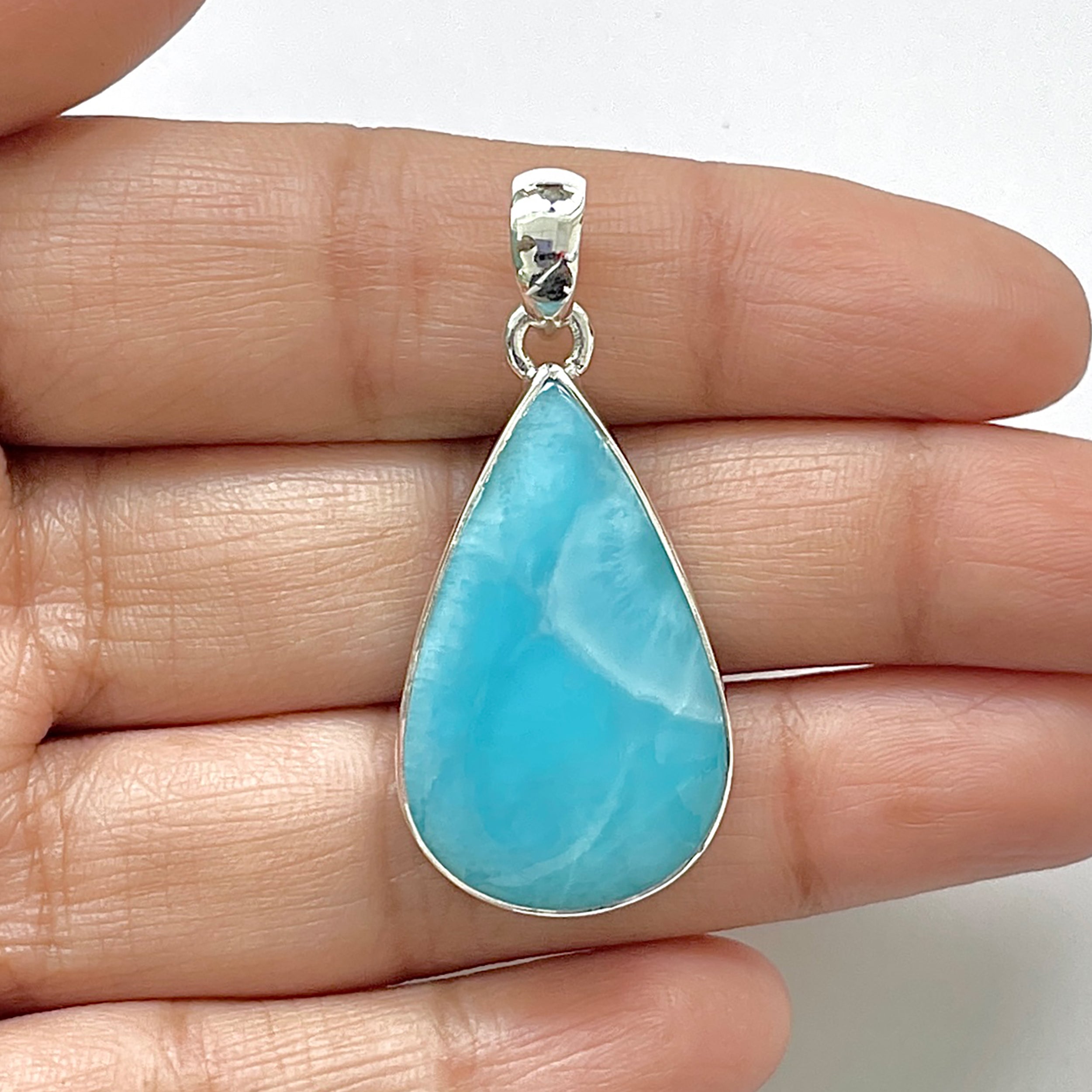 Larimar Pendant-(LAR-1-103)