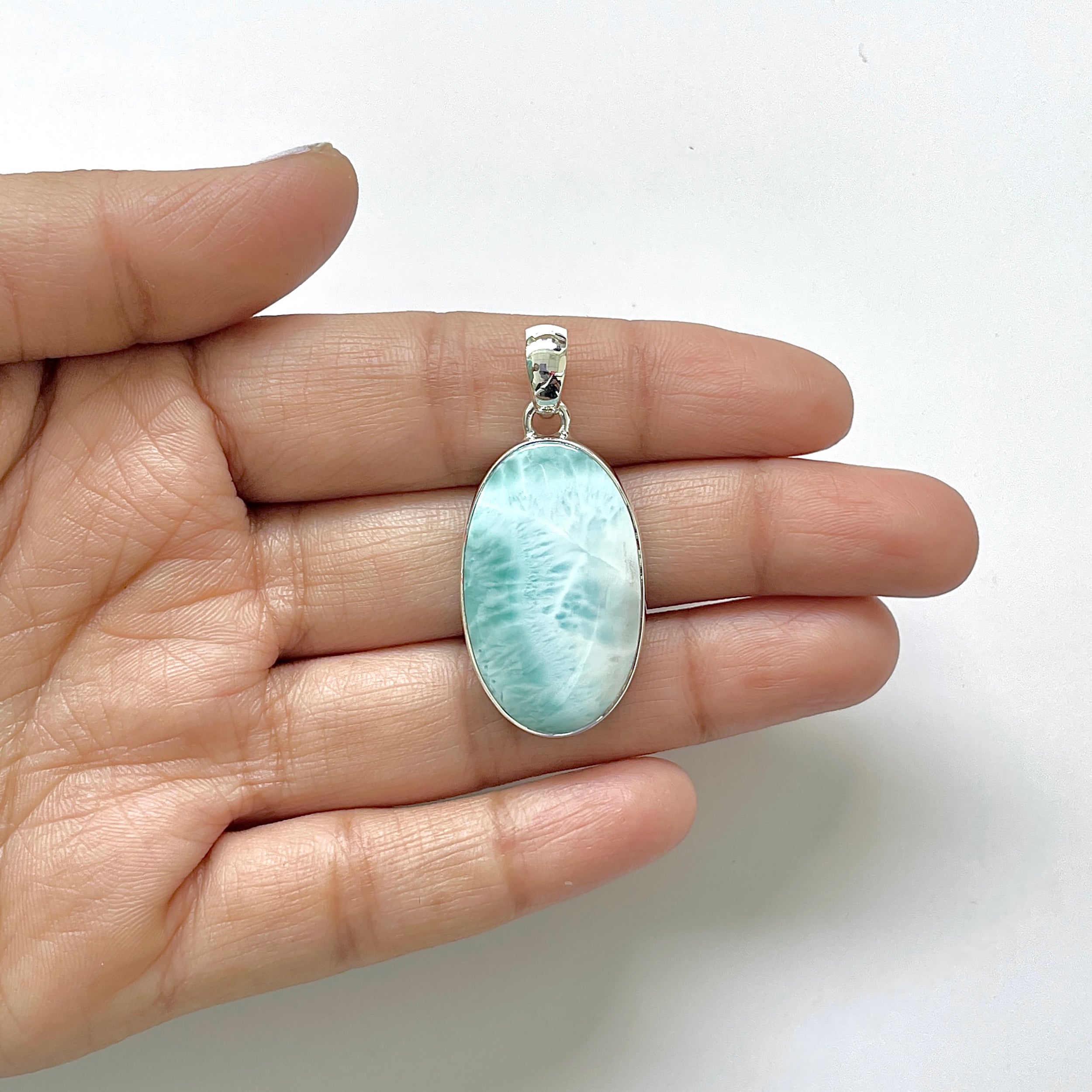 Larimar Pendant-(LAR-1-105)