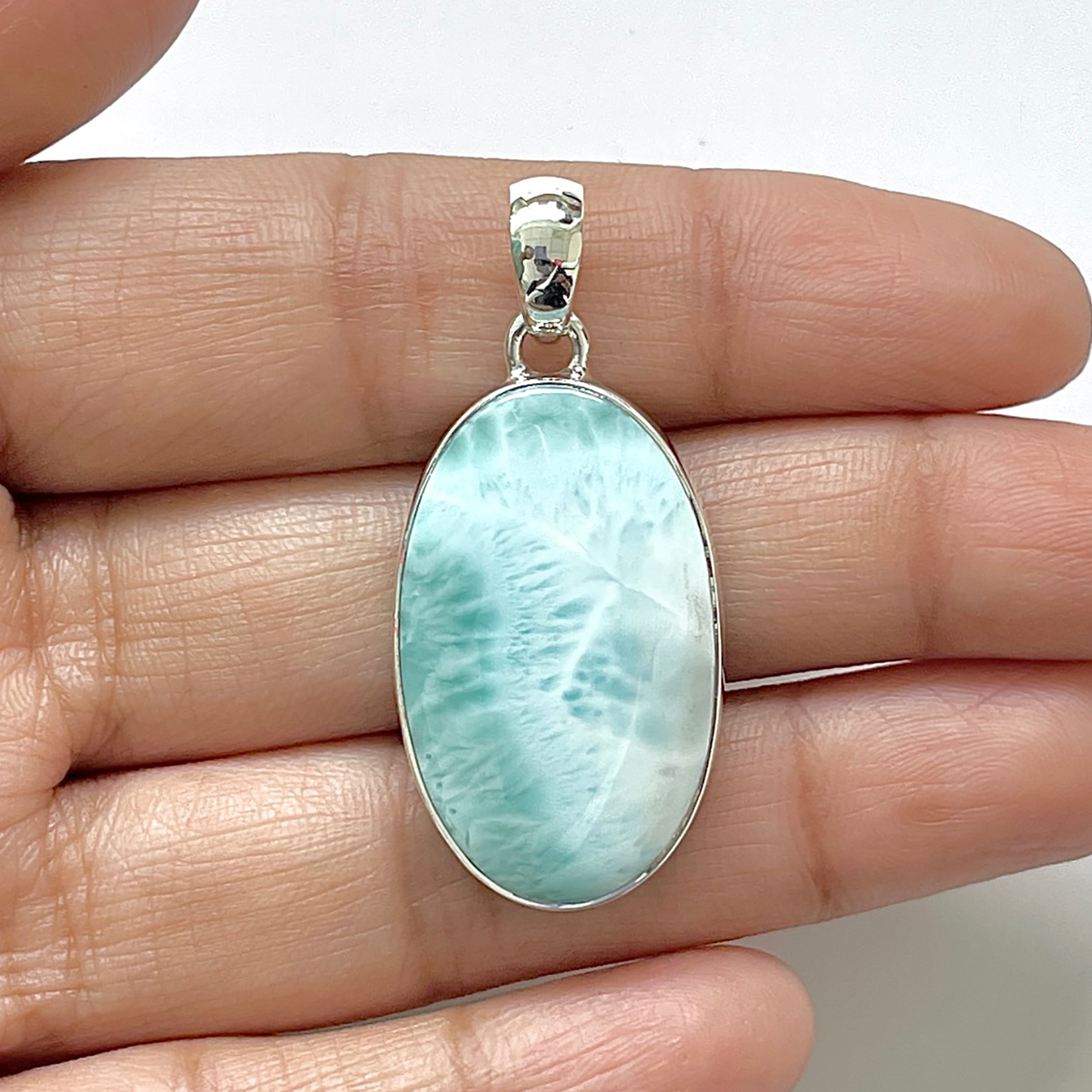 Larimar Pendant-(LAR-1-105)