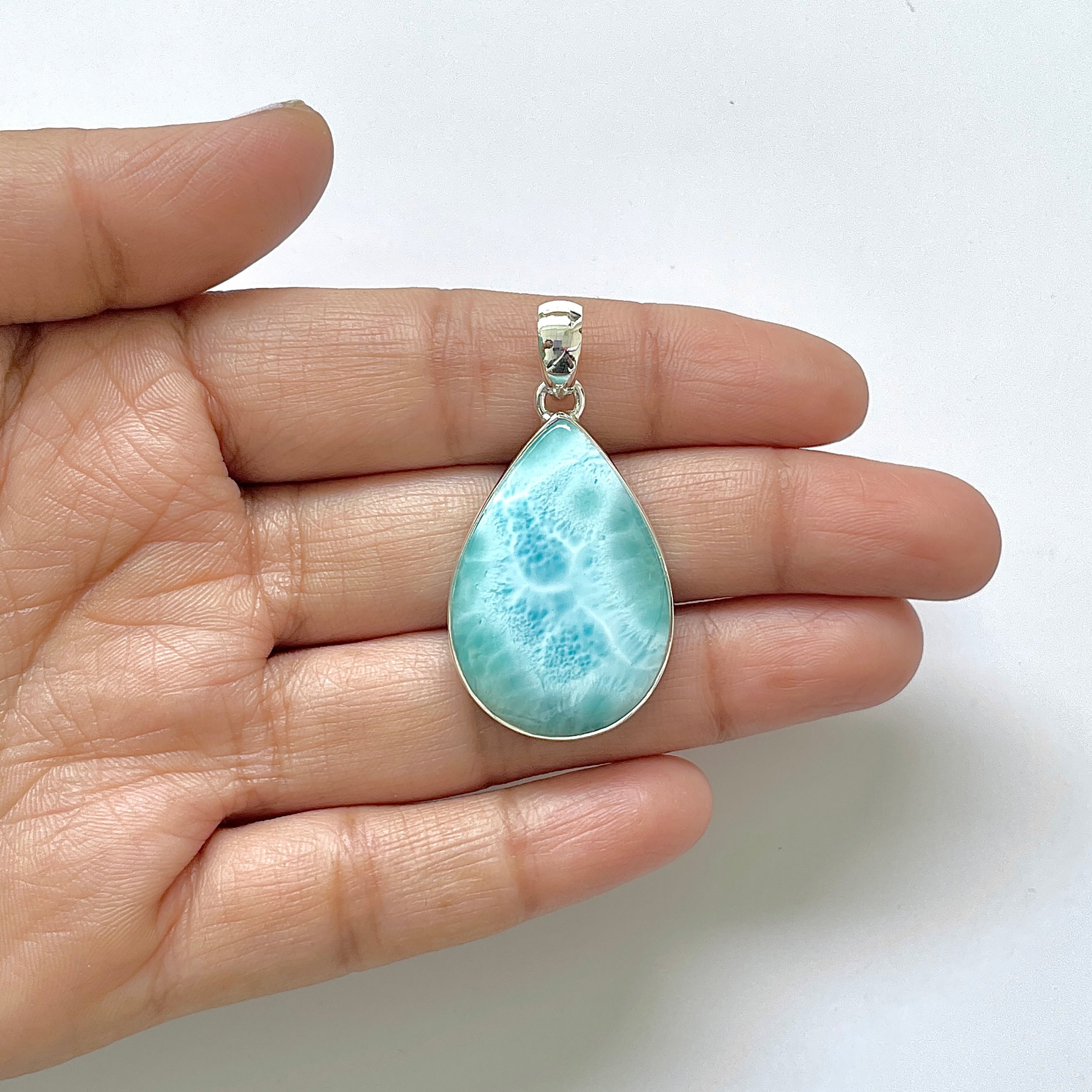 Larimar Pendant-(LAR-1-107)