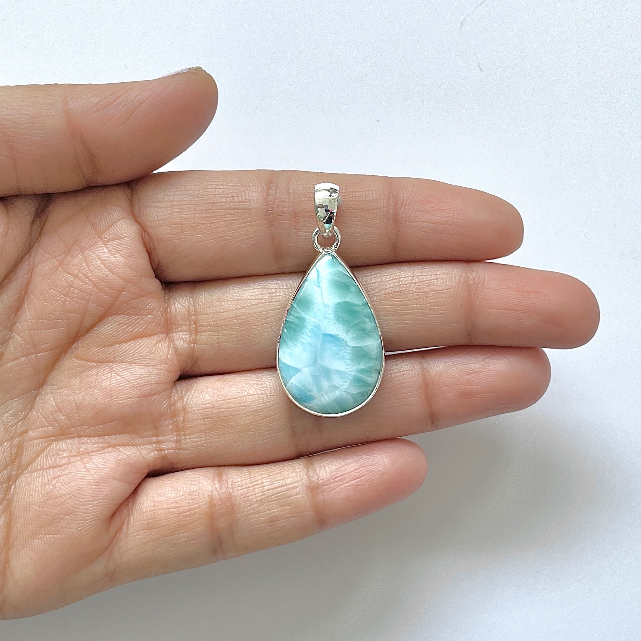 Larimar Pendant-(LAR-1-112)