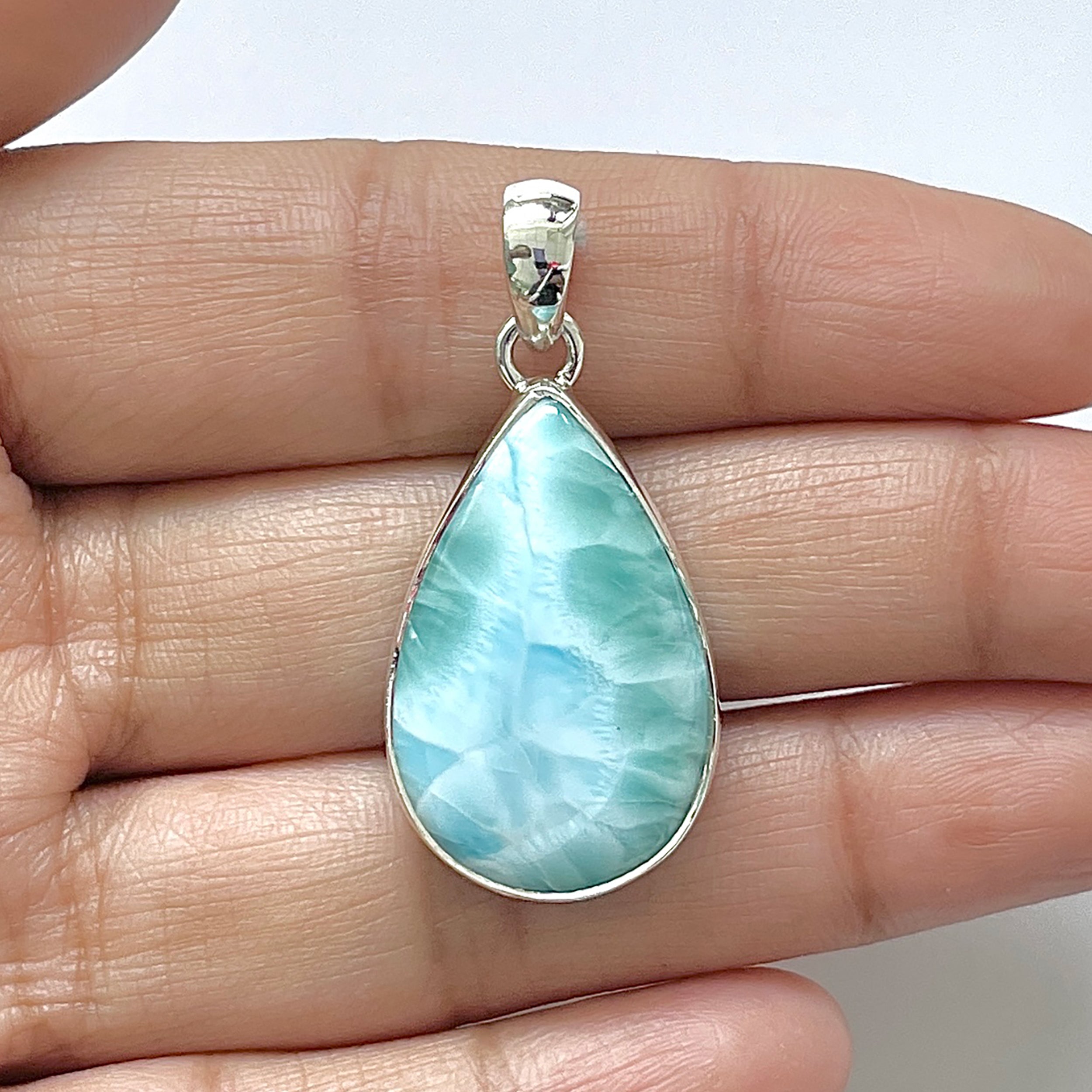 Larimar Pendant-(LAR-1-112)