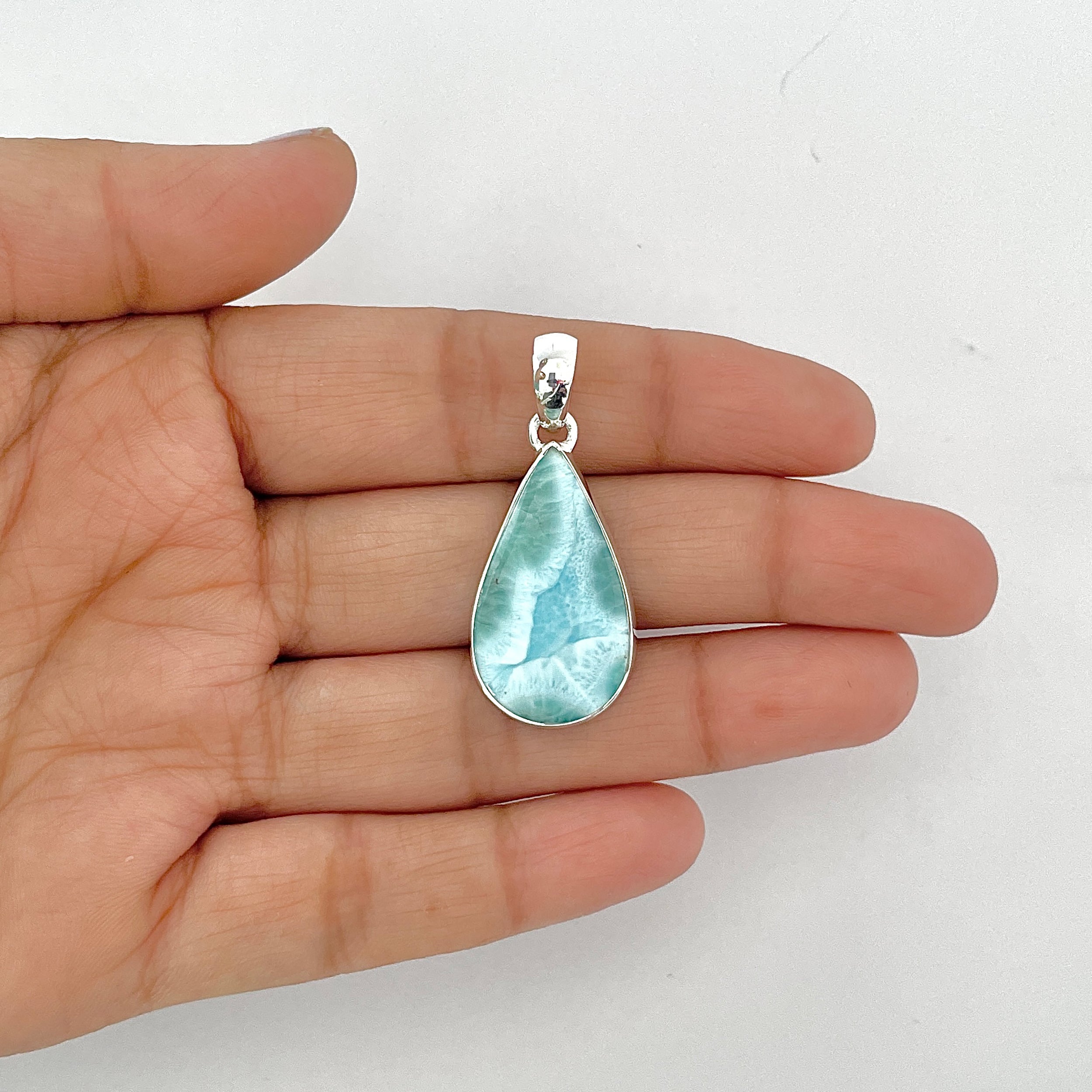 Larimar Pendant-(LAR-1-115)