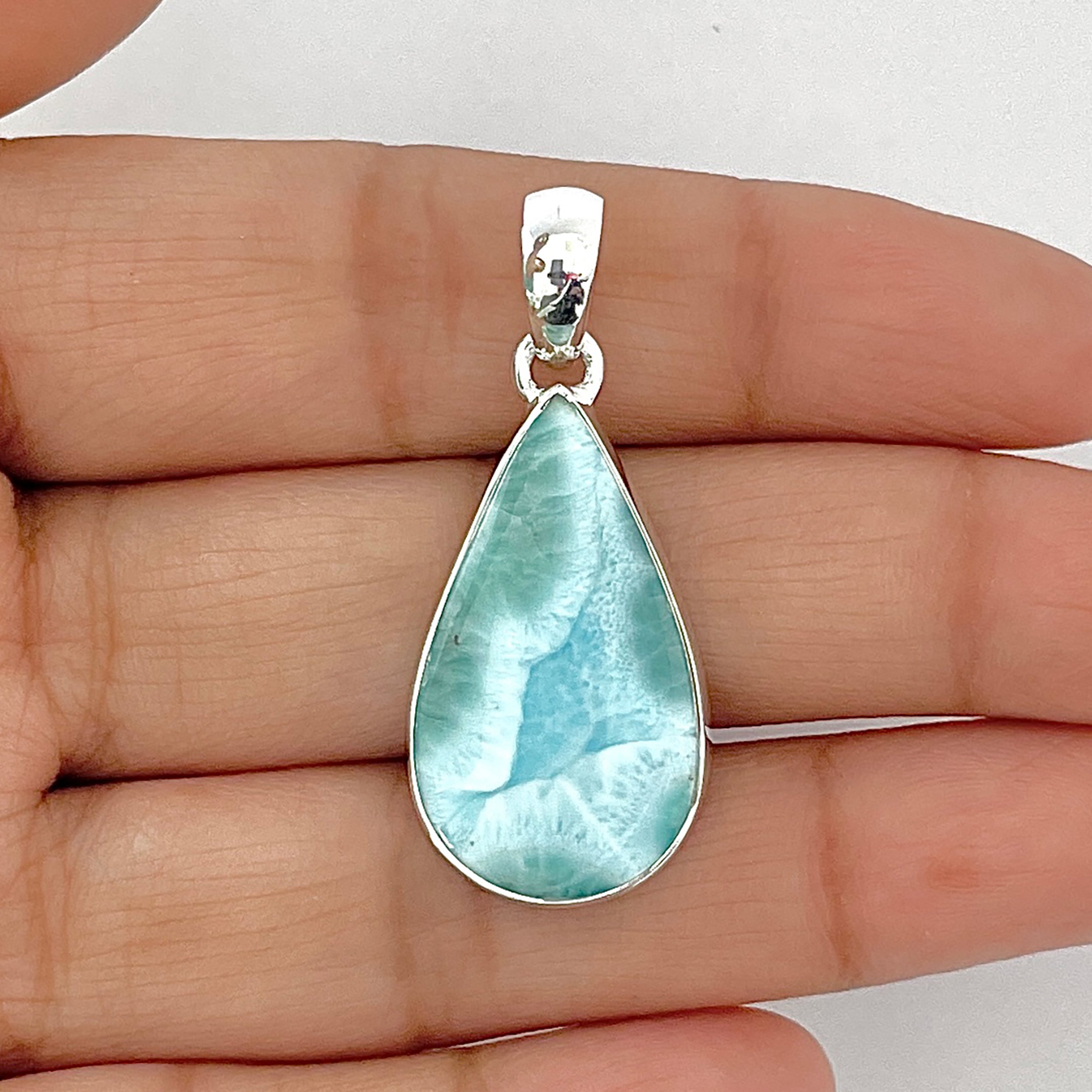 Larimar Pendant-(LAR-1-115)