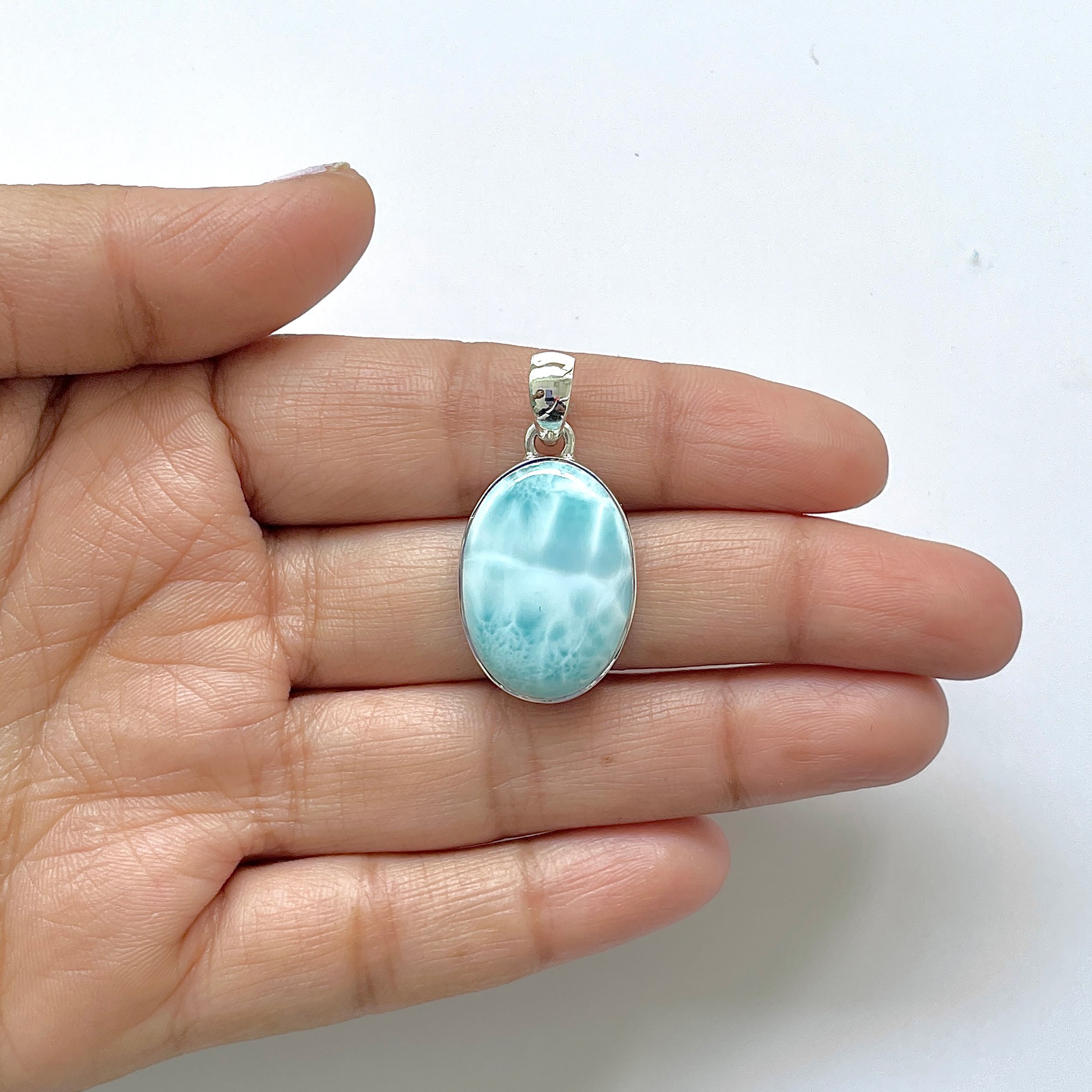 Larimar Pendant-(LAR-1-116)