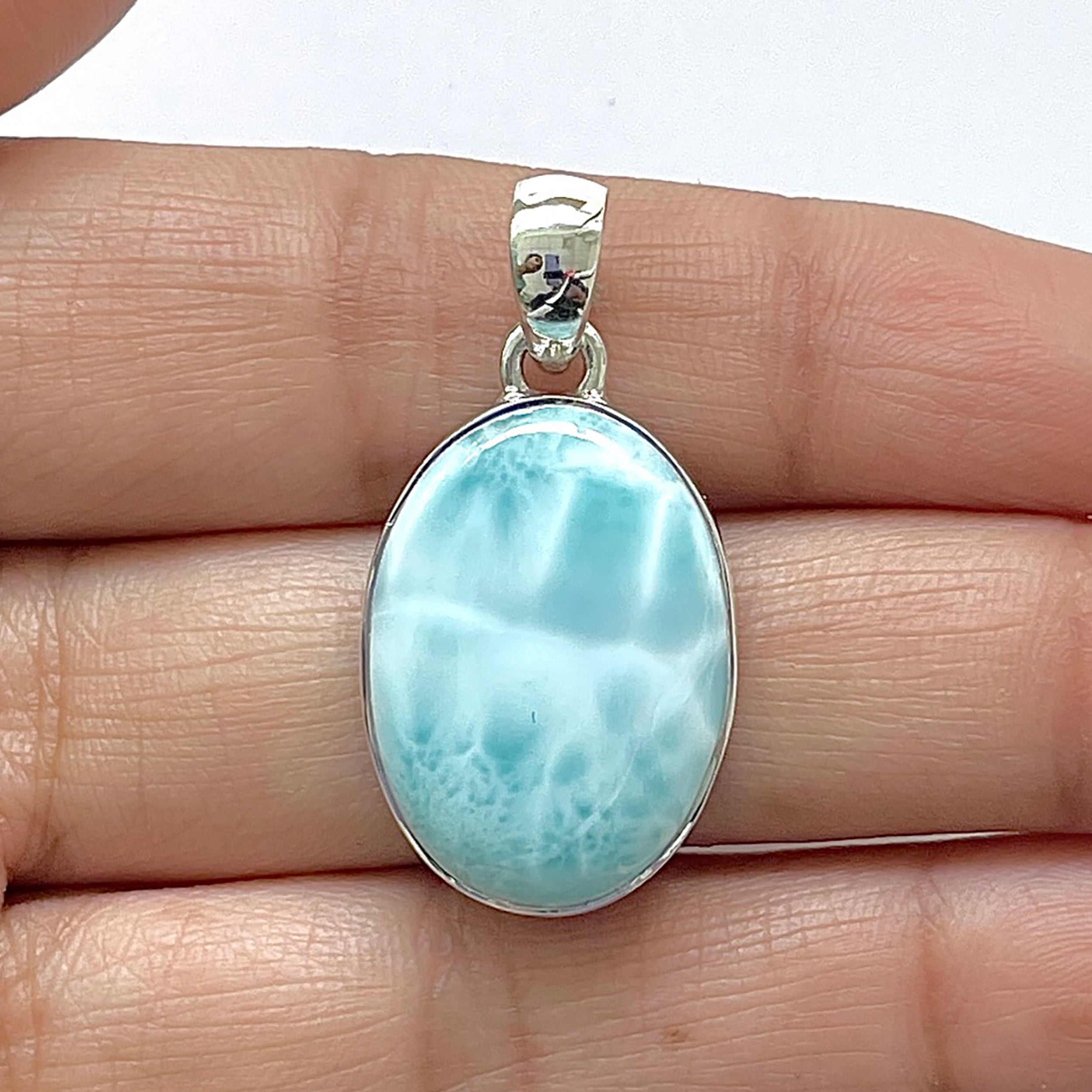 Larimar Pendant-(LAR-1-116)