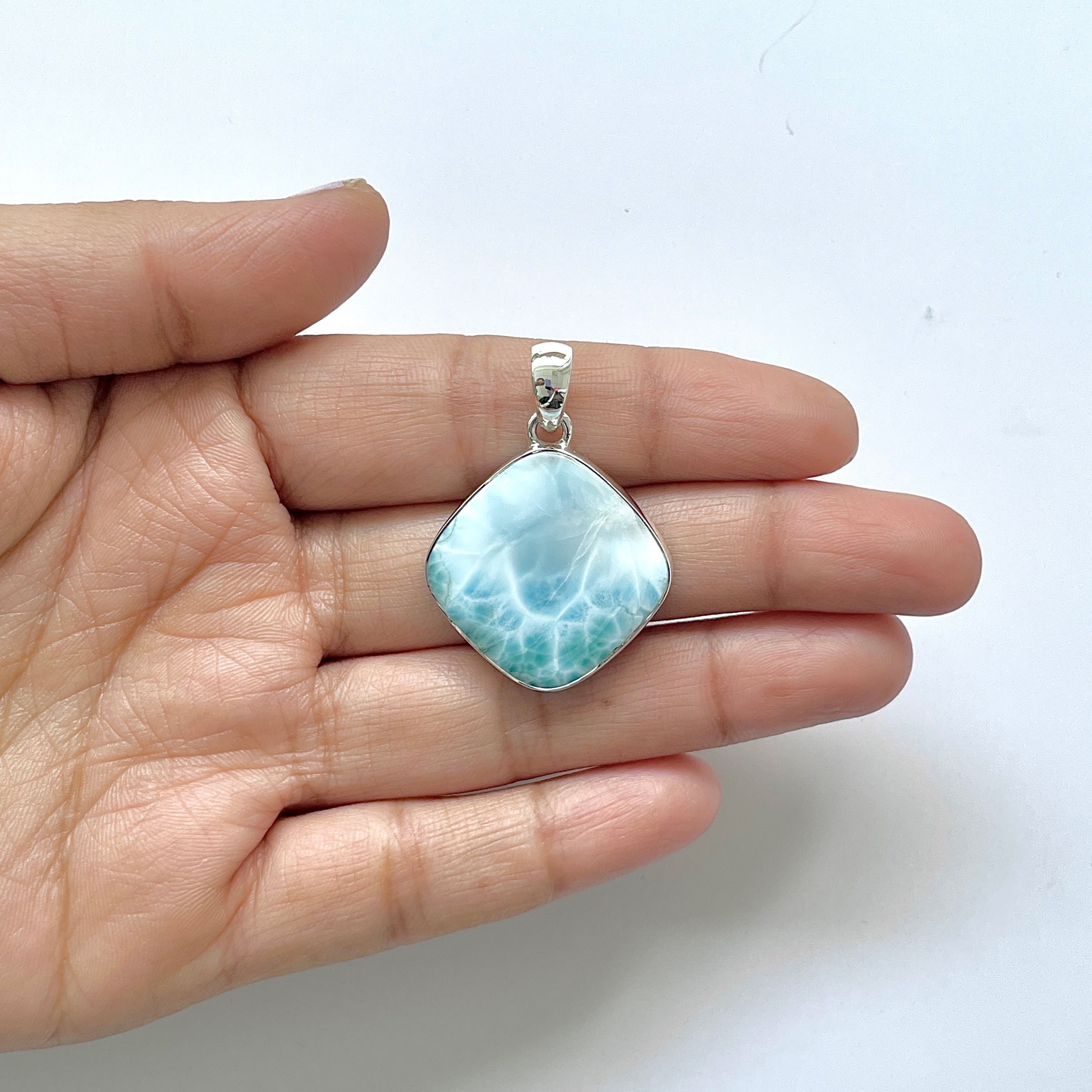 Larimar Pendant-(LAR-1-117)