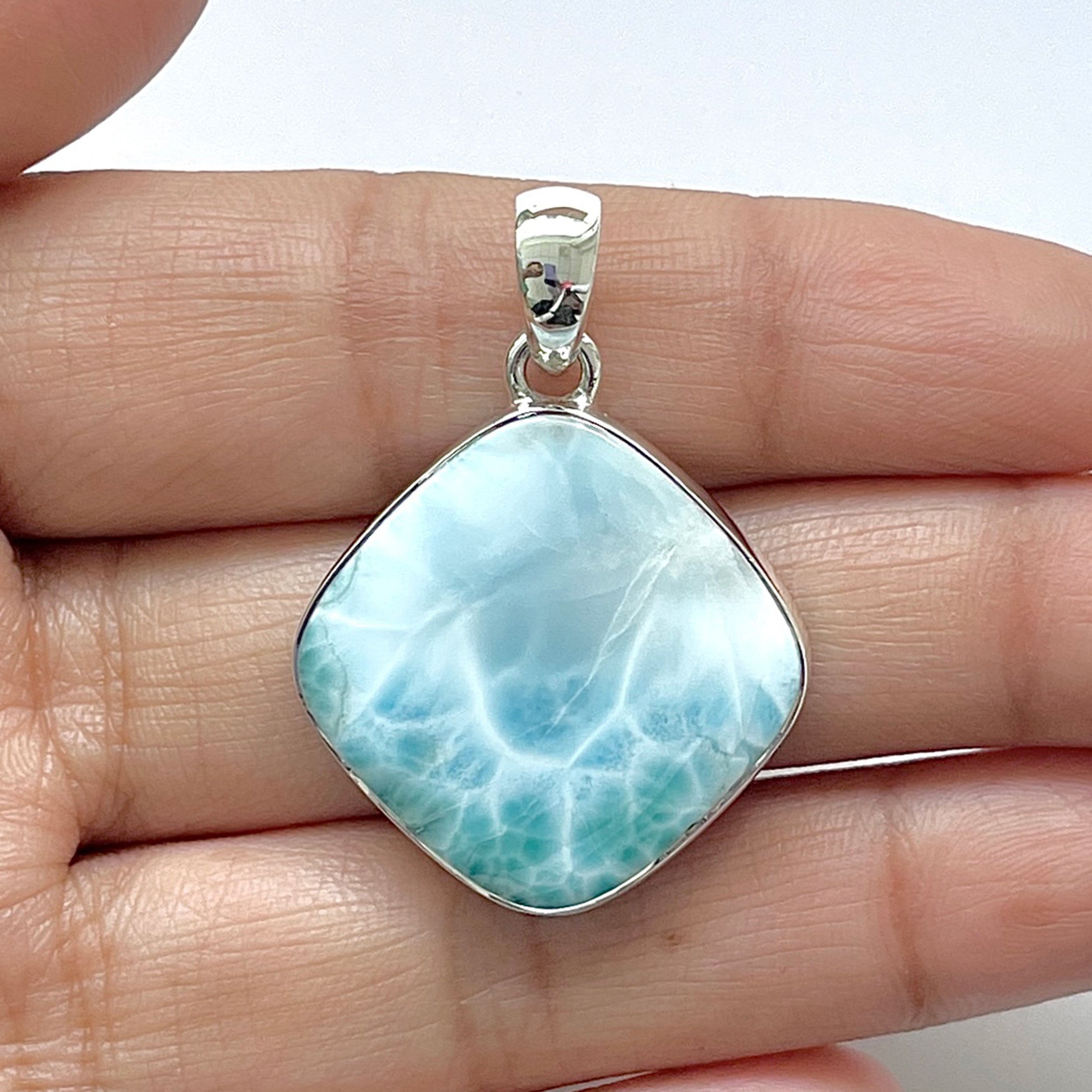 Larimar Pendant-(LAR-1-117)