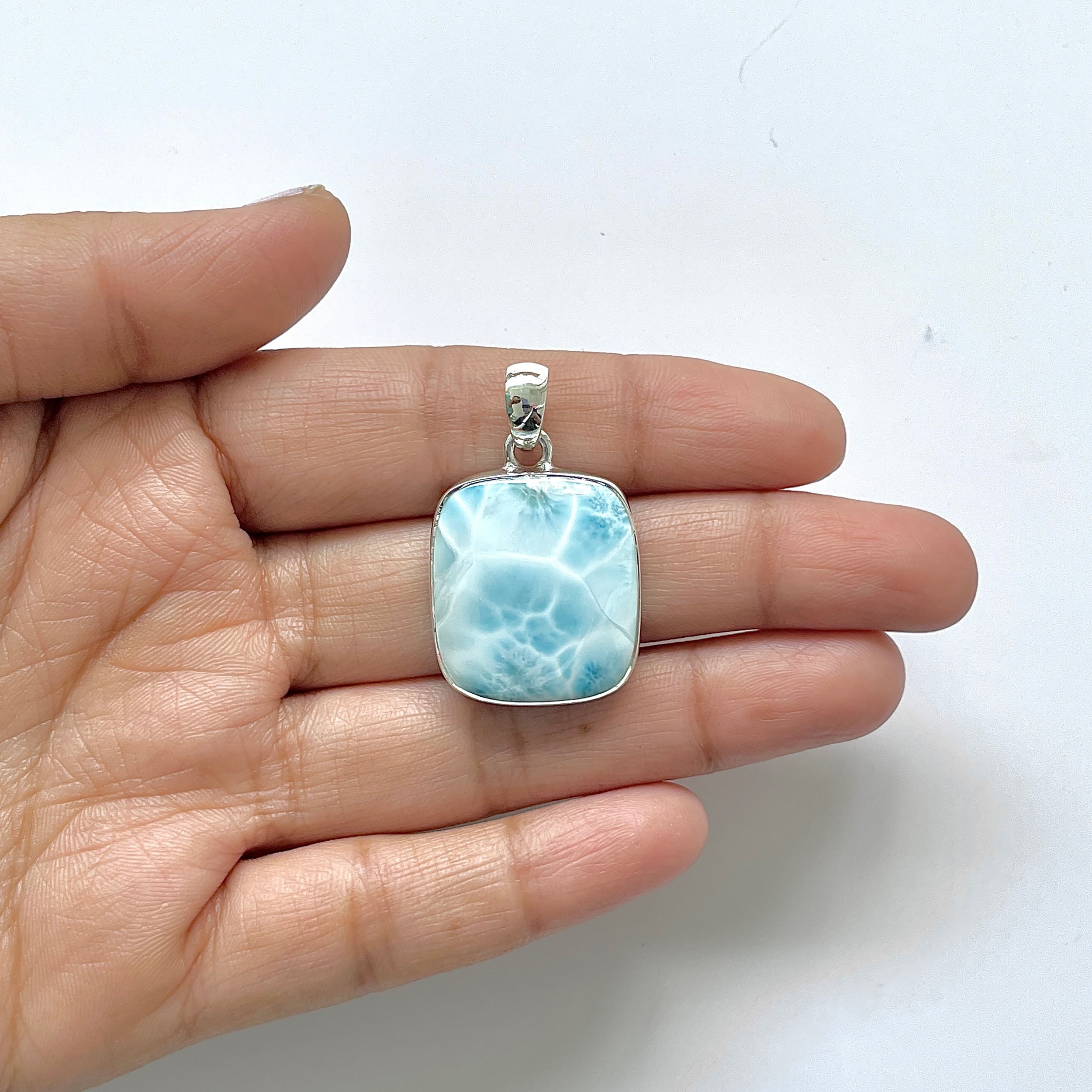 Larimar Pendant-(LAR-1-122)