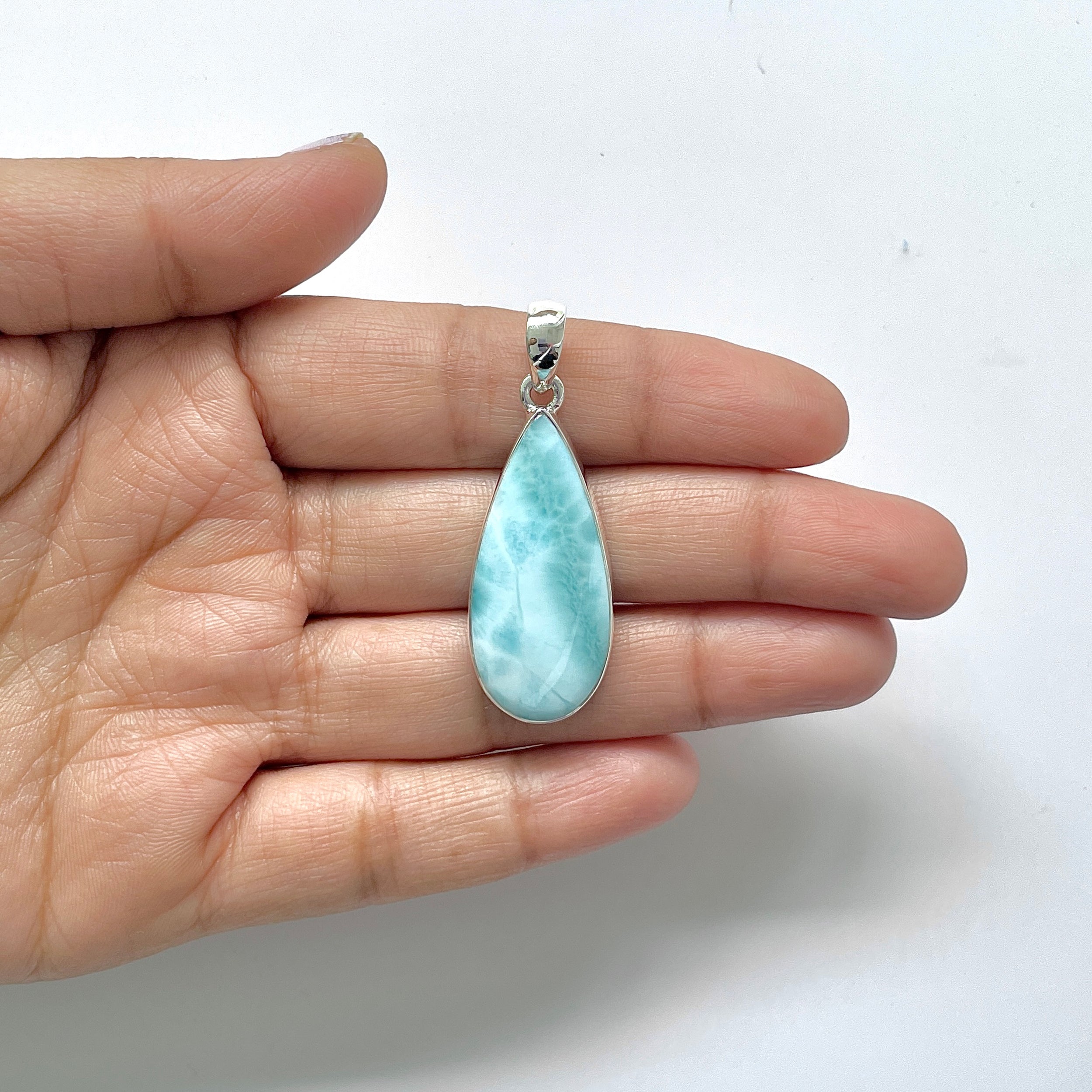 Larimar Pendant-(LAR-1-126)