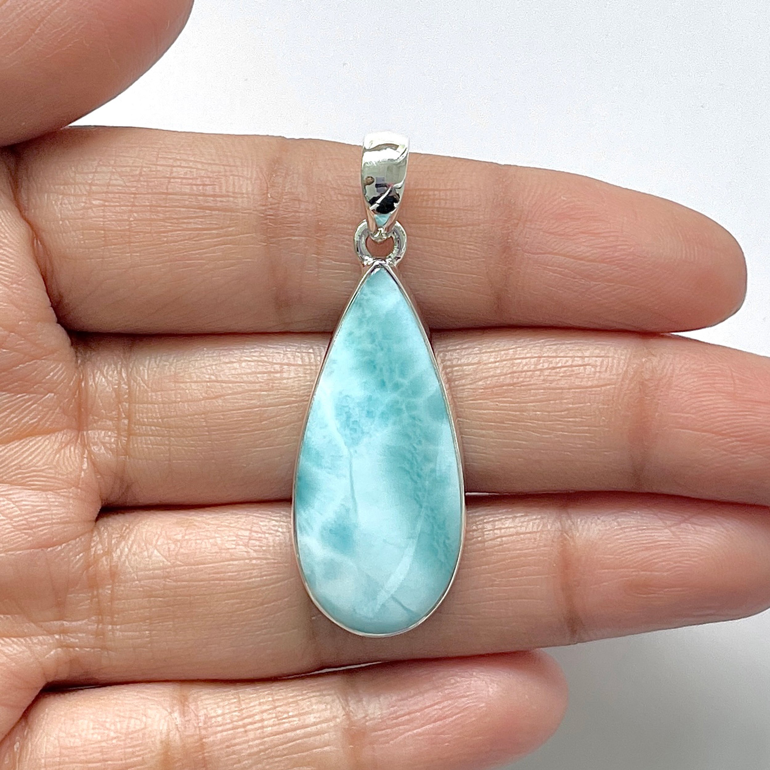 Larimar Pendant-(LAR-1-126)