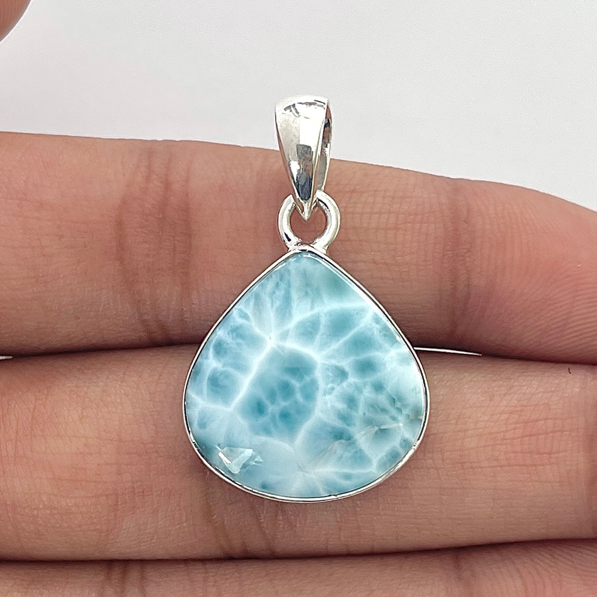 Larimar Pendant-(LAR-1-134)