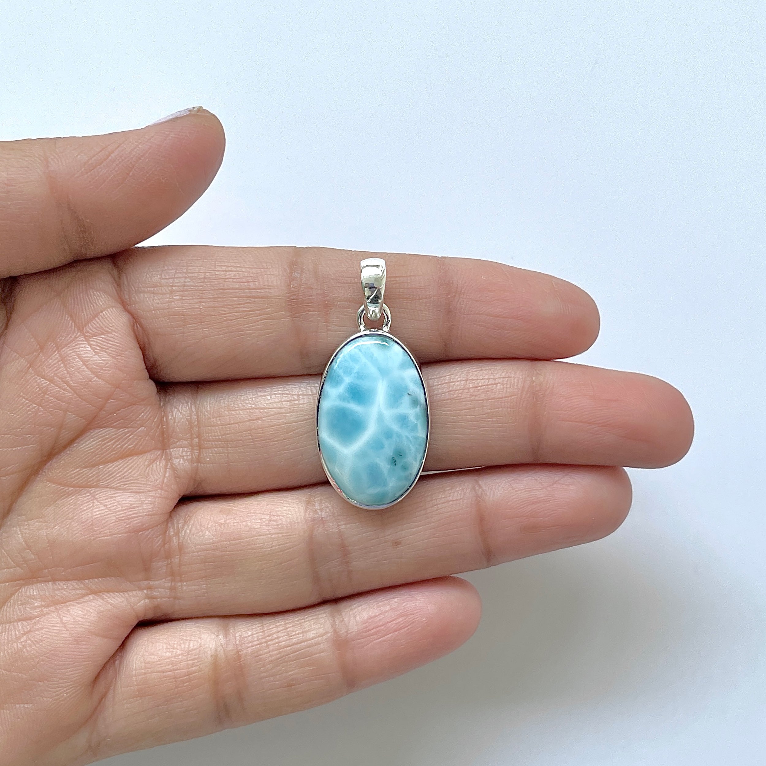 Larimar Pendant-(LAR-1-135)