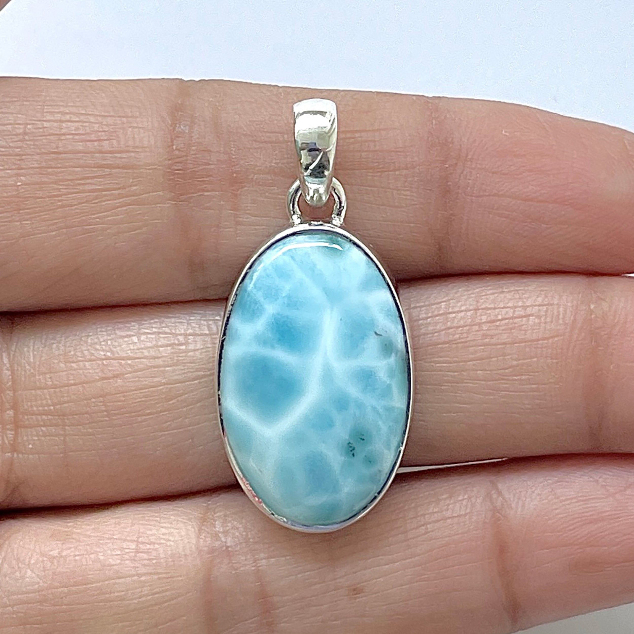 Larimar Pendant-(LAR-1-135)