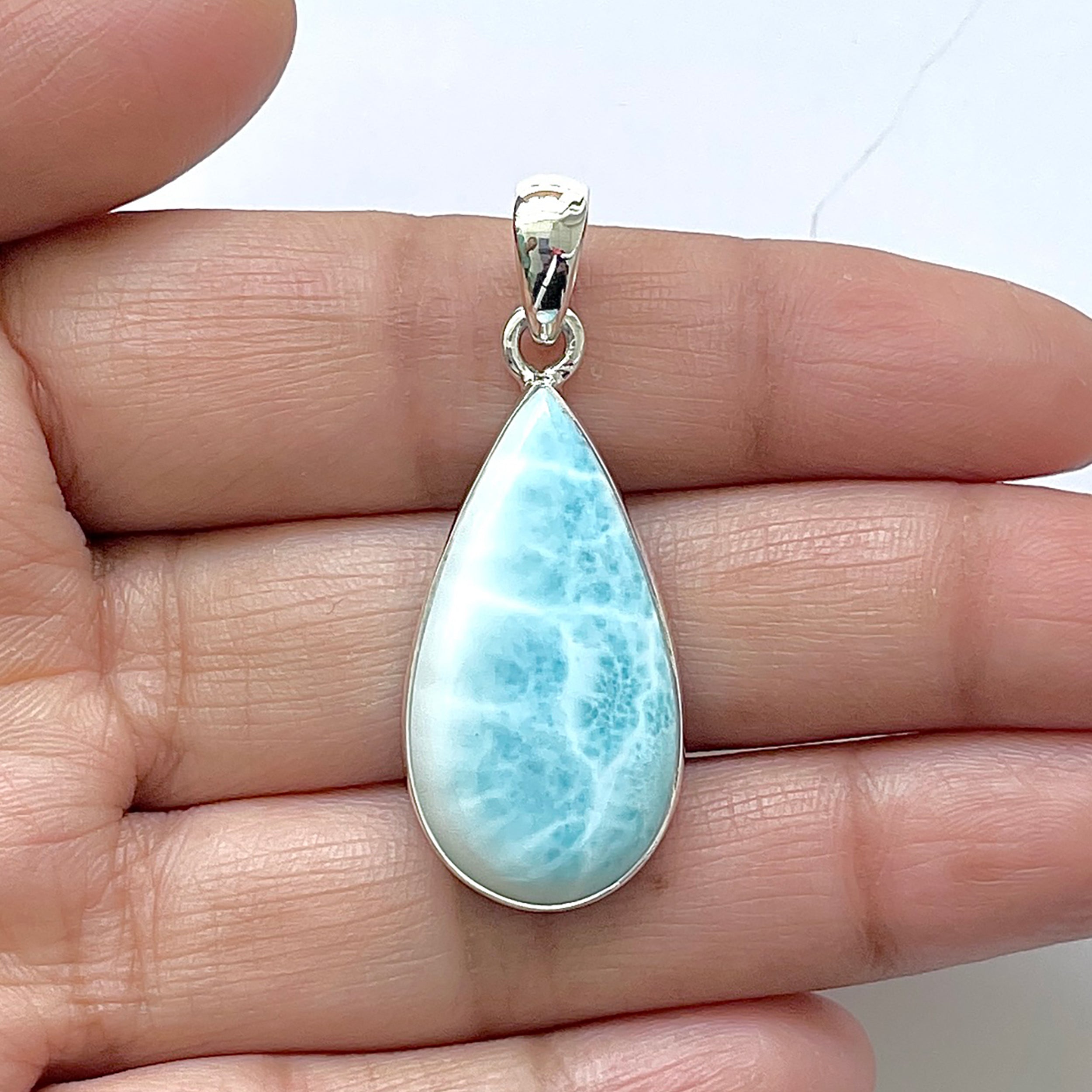 Larimar Pendant-(LAR-1-14)