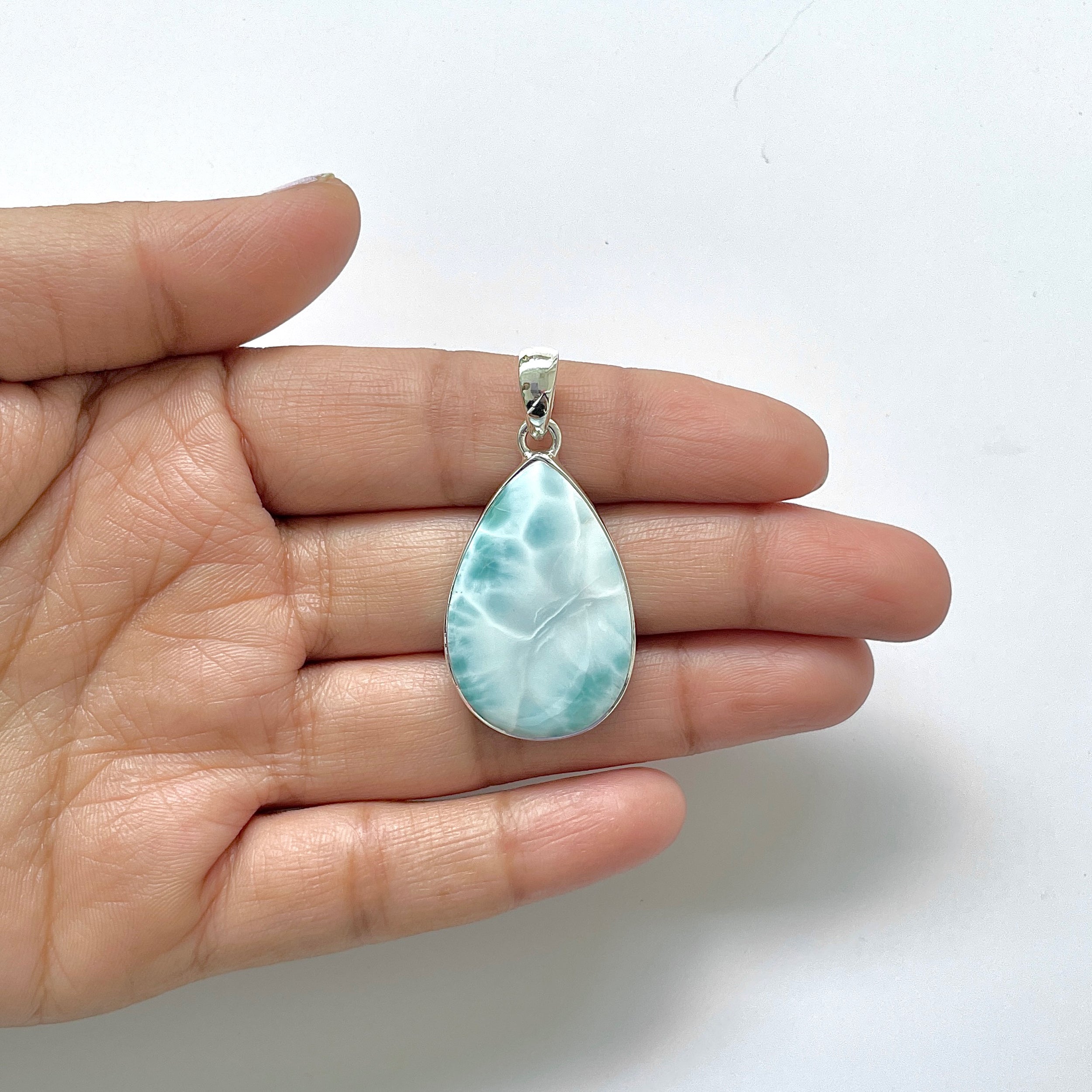 Larimar Pendant-(LAR-1-145)