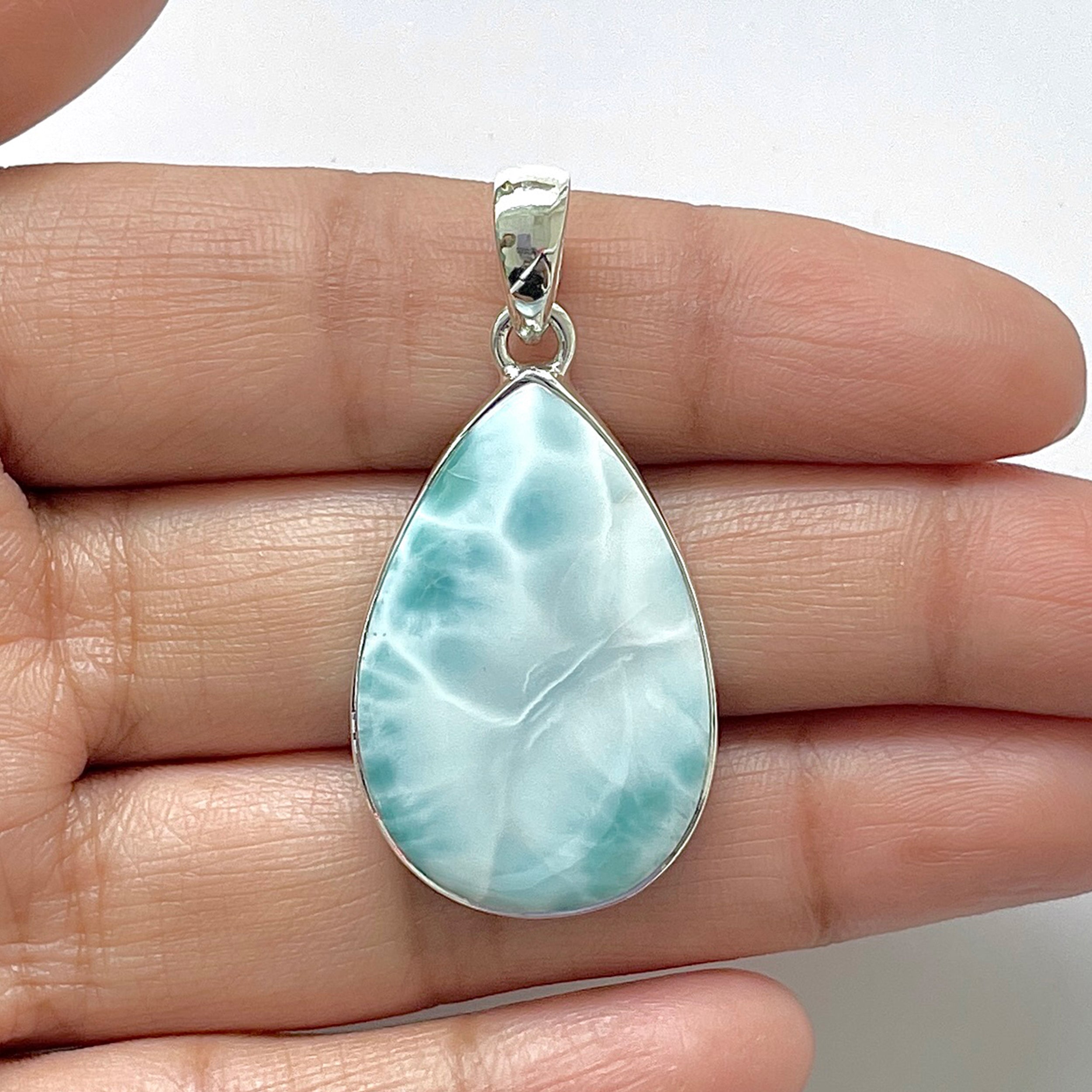 Larimar Pendant-(LAR-1-145)