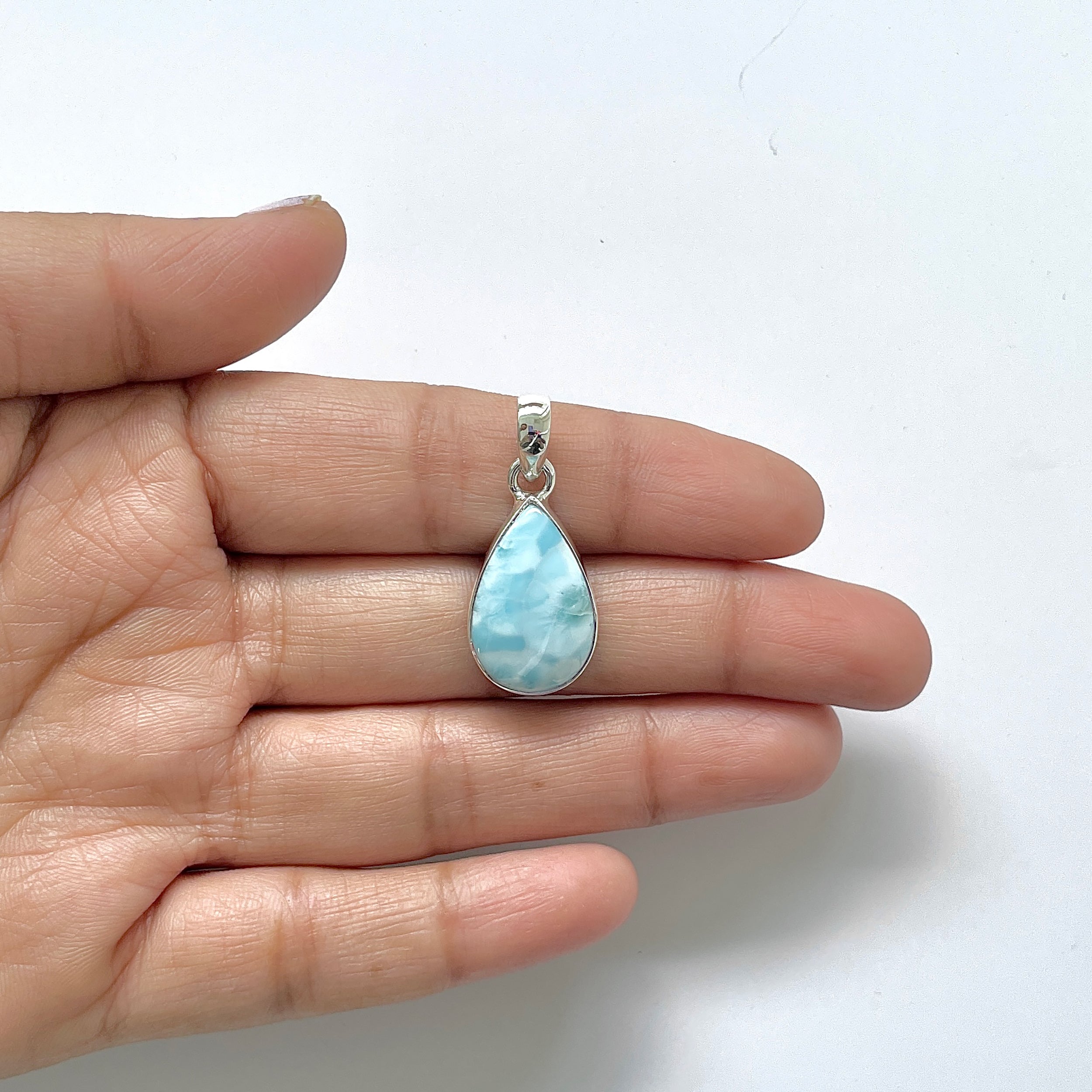 Larimar Pendant-(LAR-1-146)