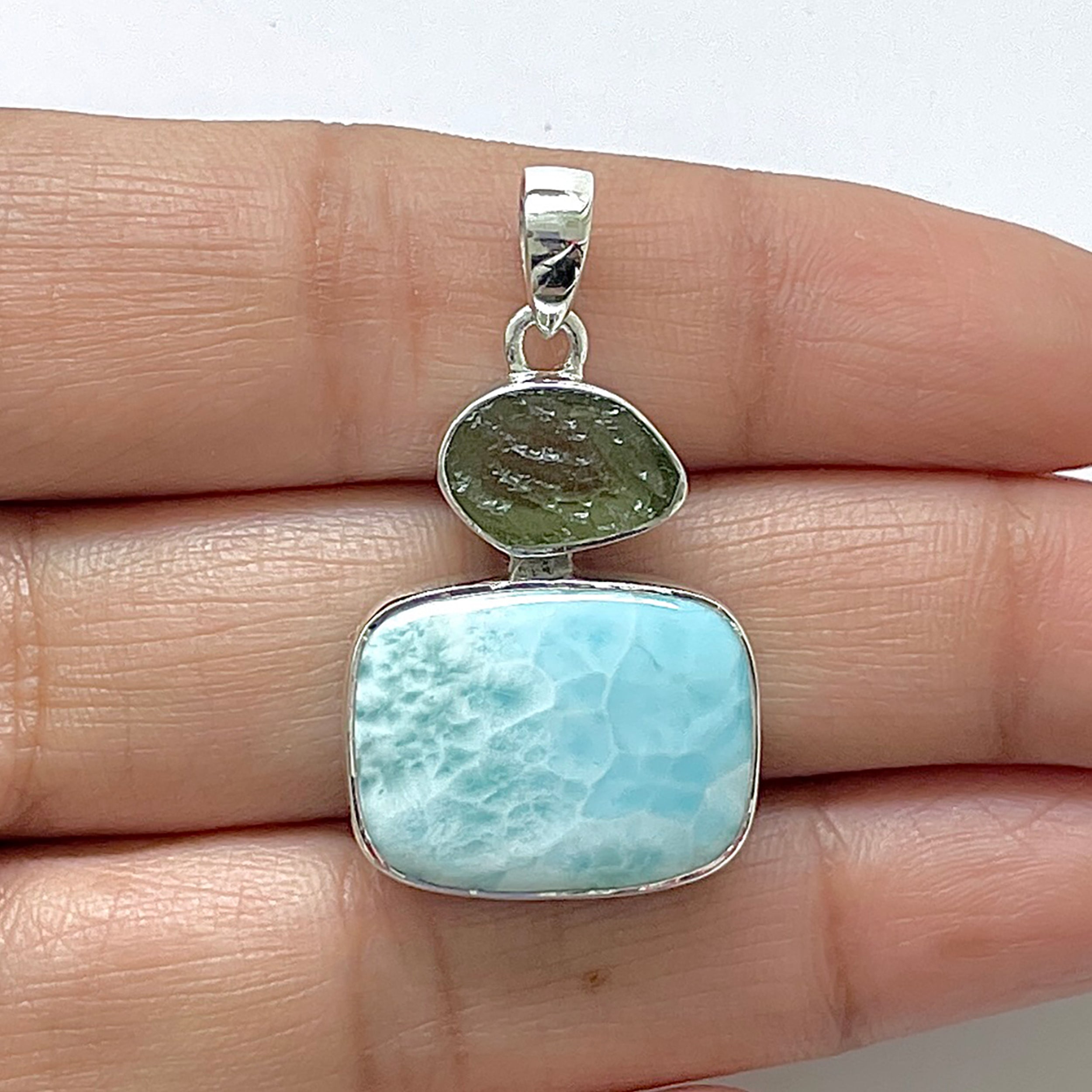 Larimar Pendant-(LAR-1-148)