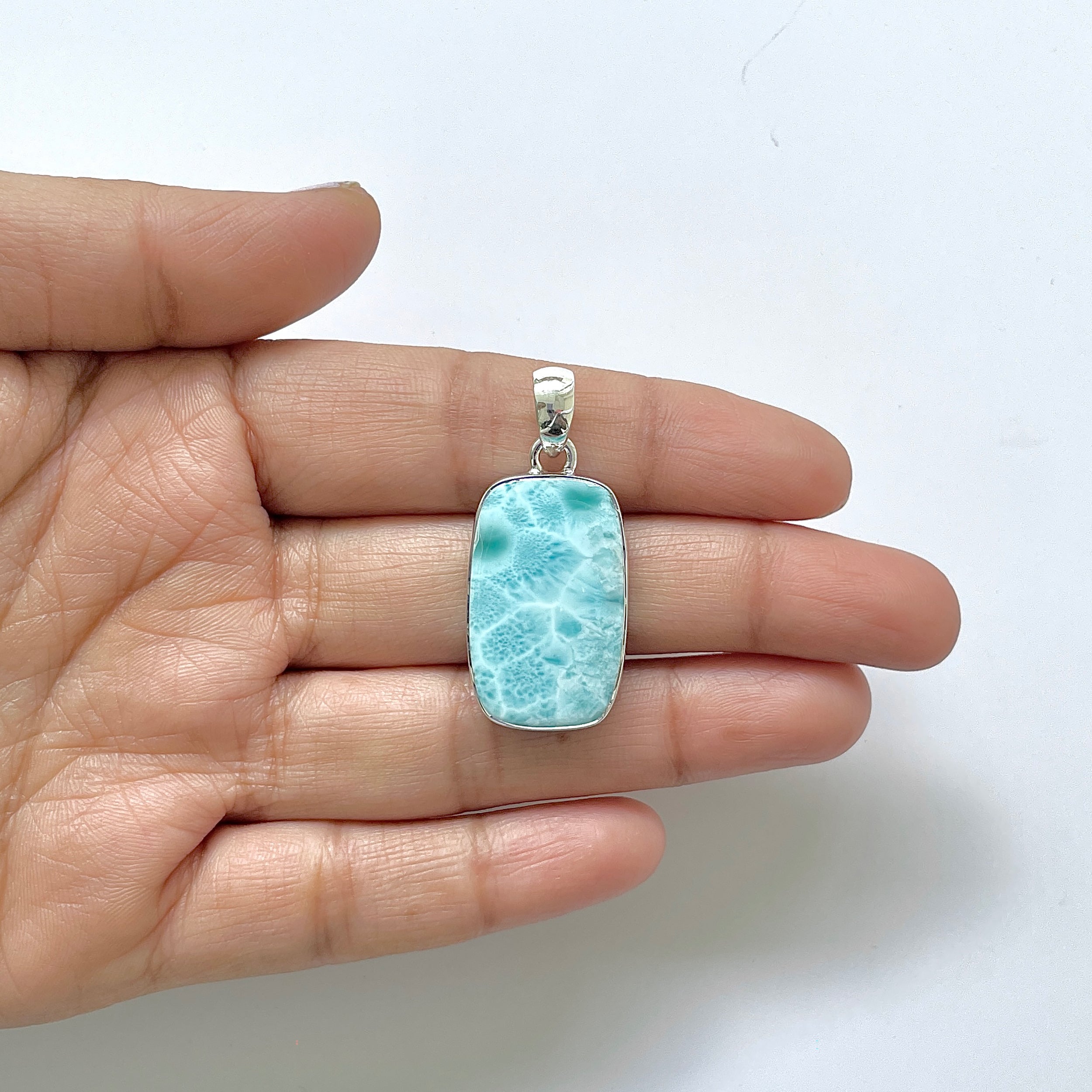 Larimar Pendant-(LAR-1-149)