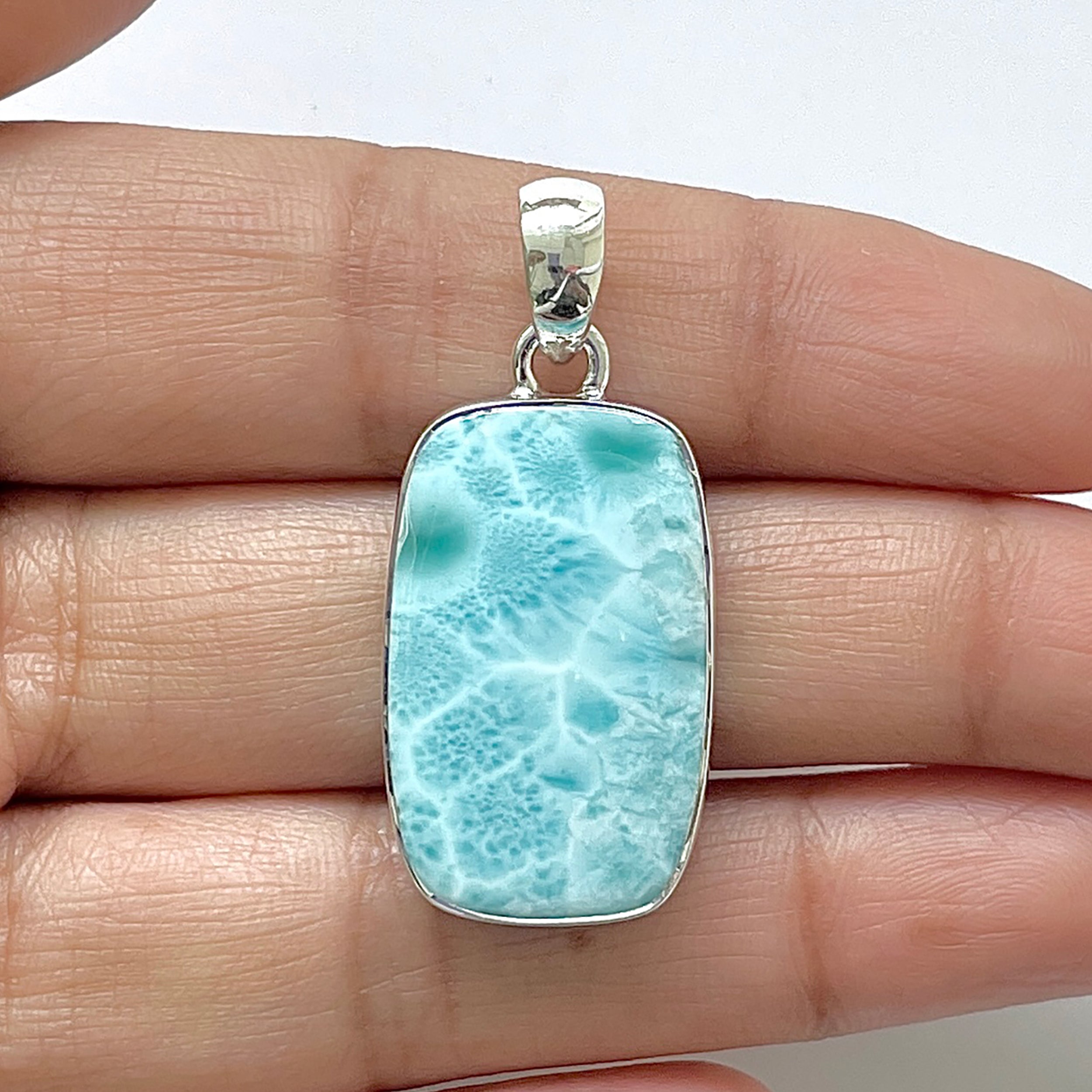 Larimar Pendant-(LAR-1-149)