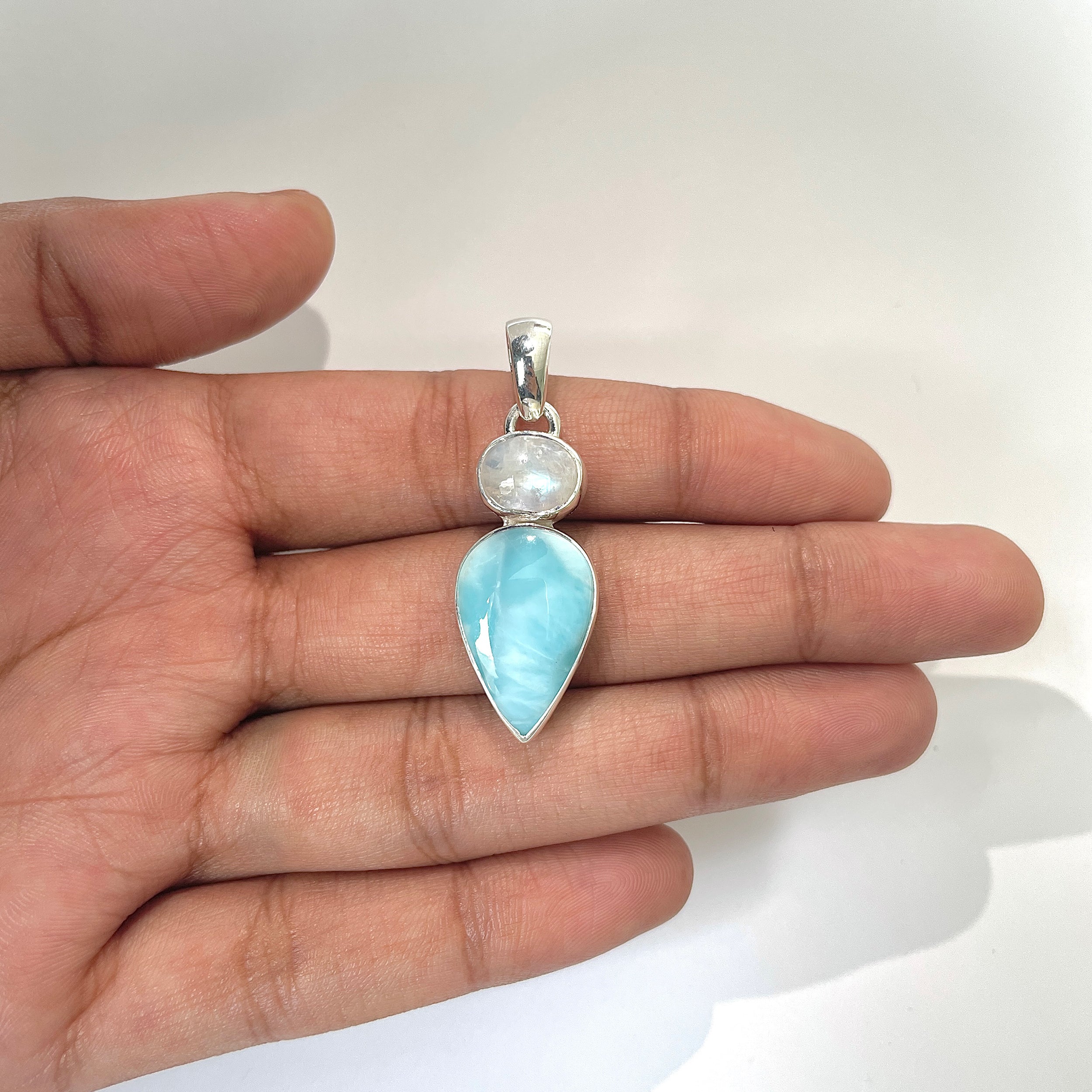 Larimar Pendant-(LAR-1-15)