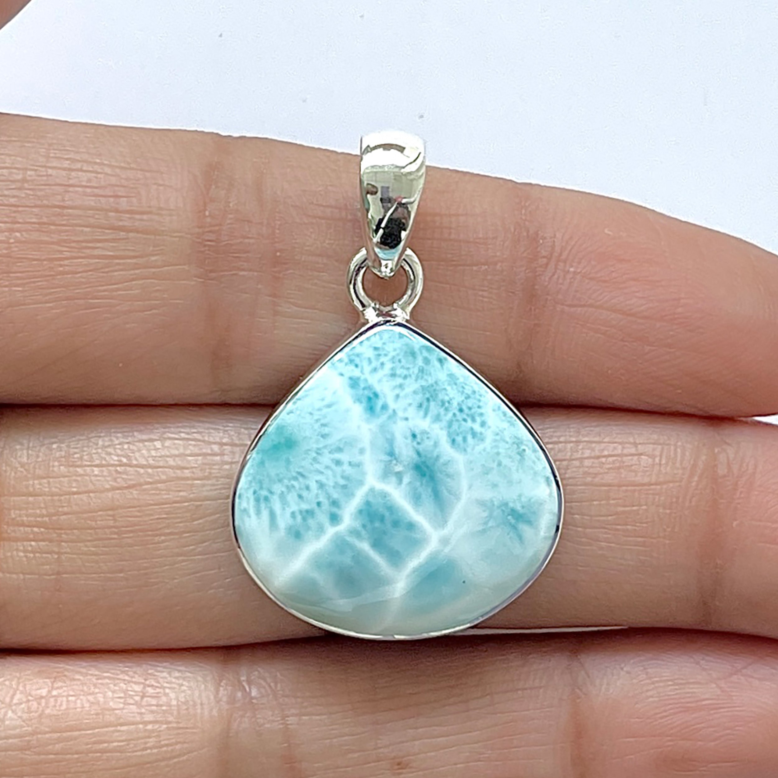 Larimar Pendant-(LAR-1-153)