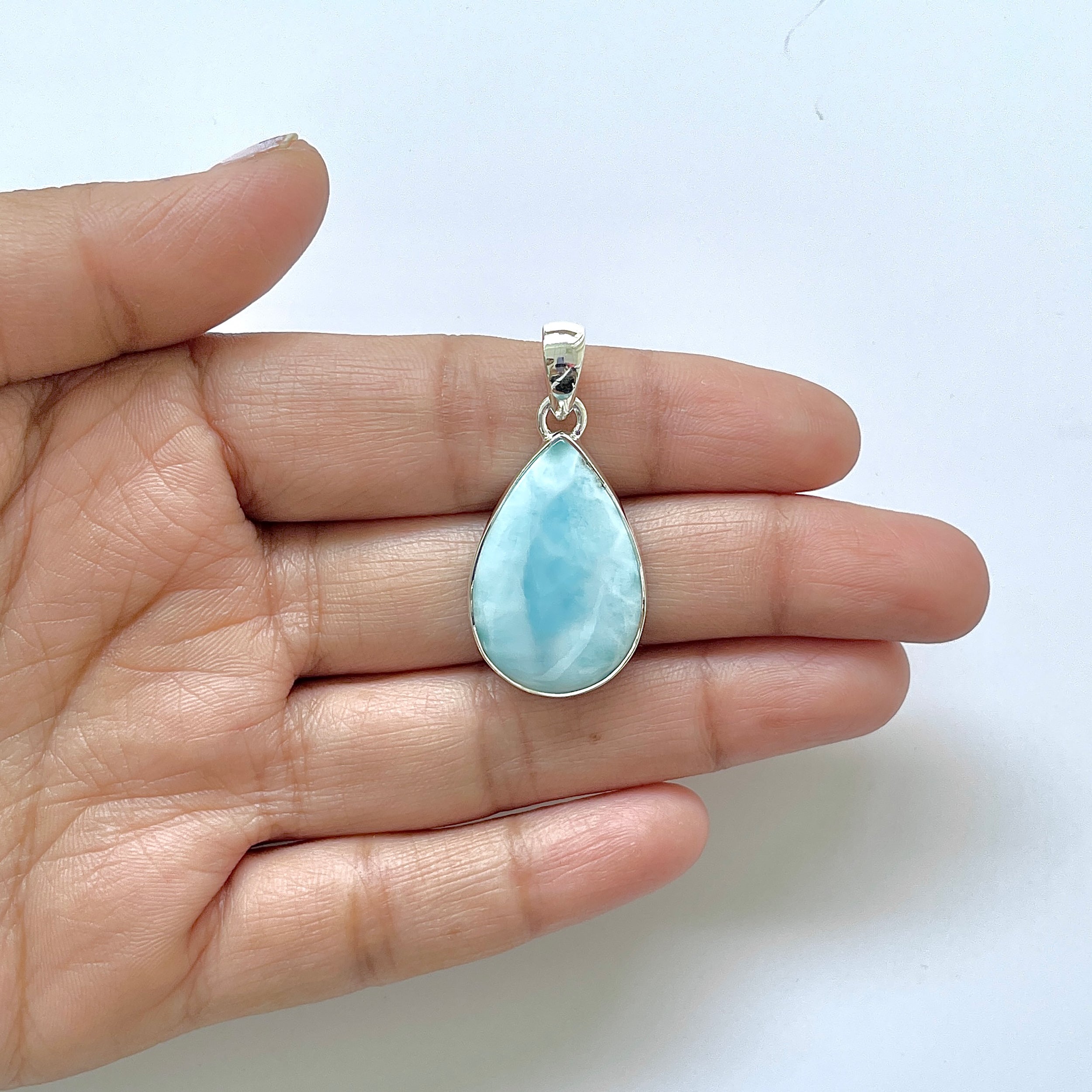 Larimar Pendant-(LAR-1-160)