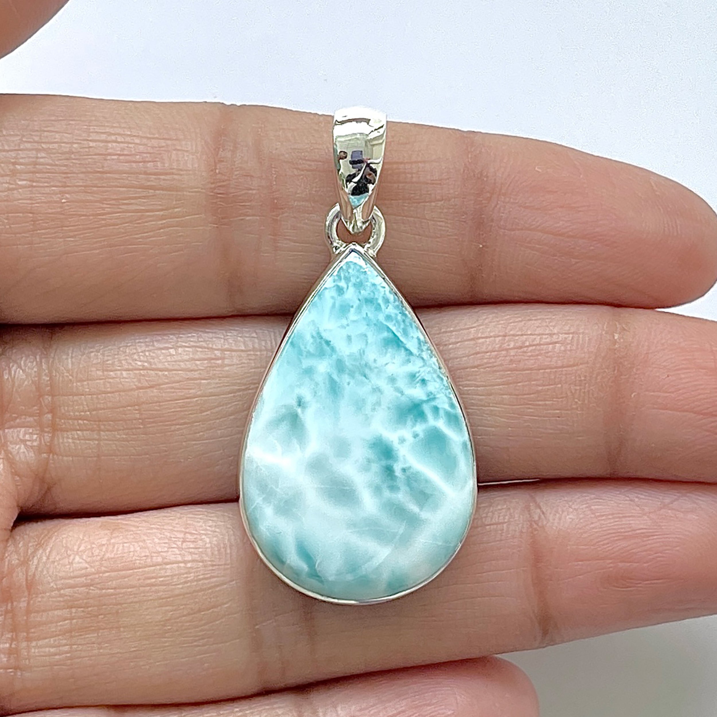 Larimar Pendant-(LAR-1-174)