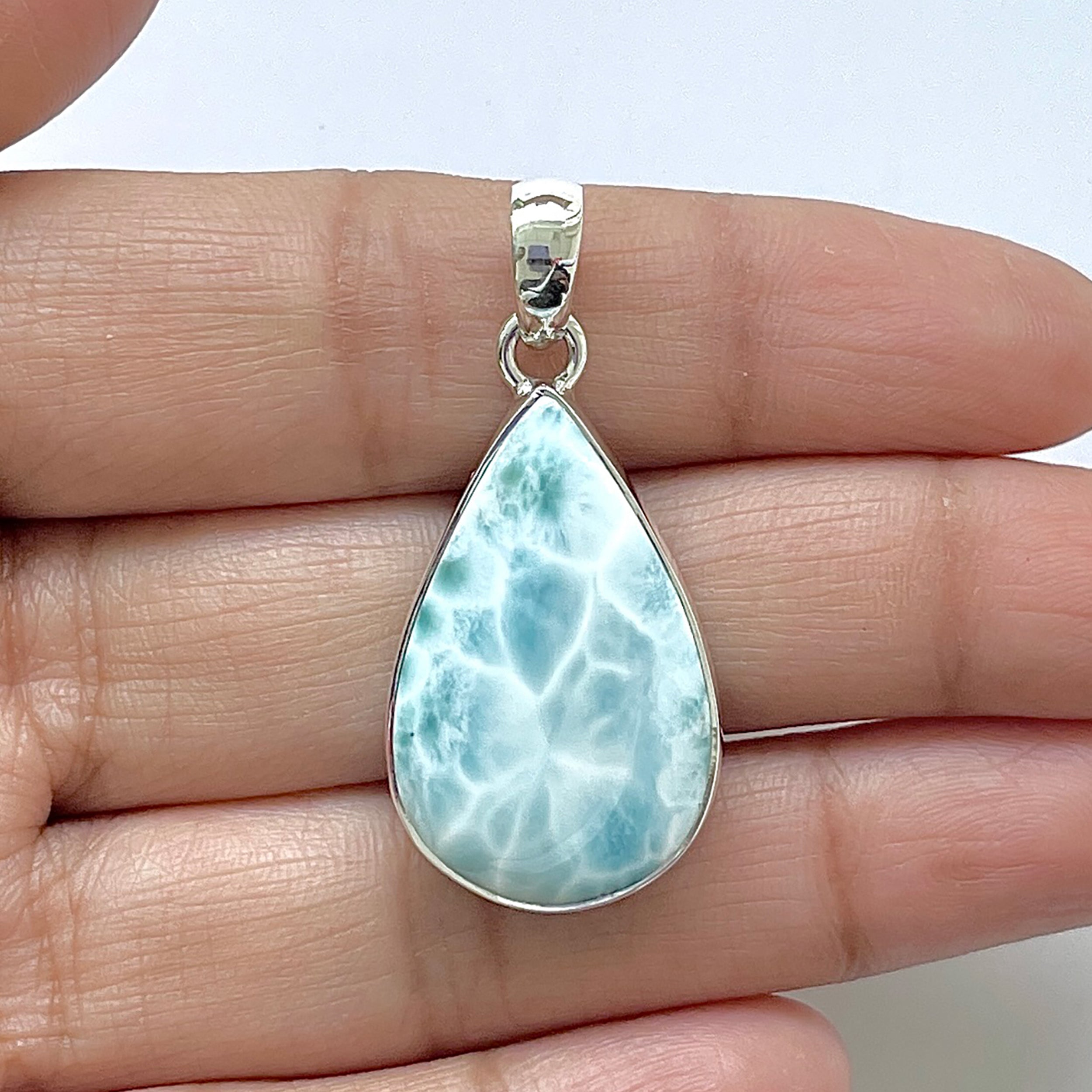 Larimar Pendant-(LAR-1-175)