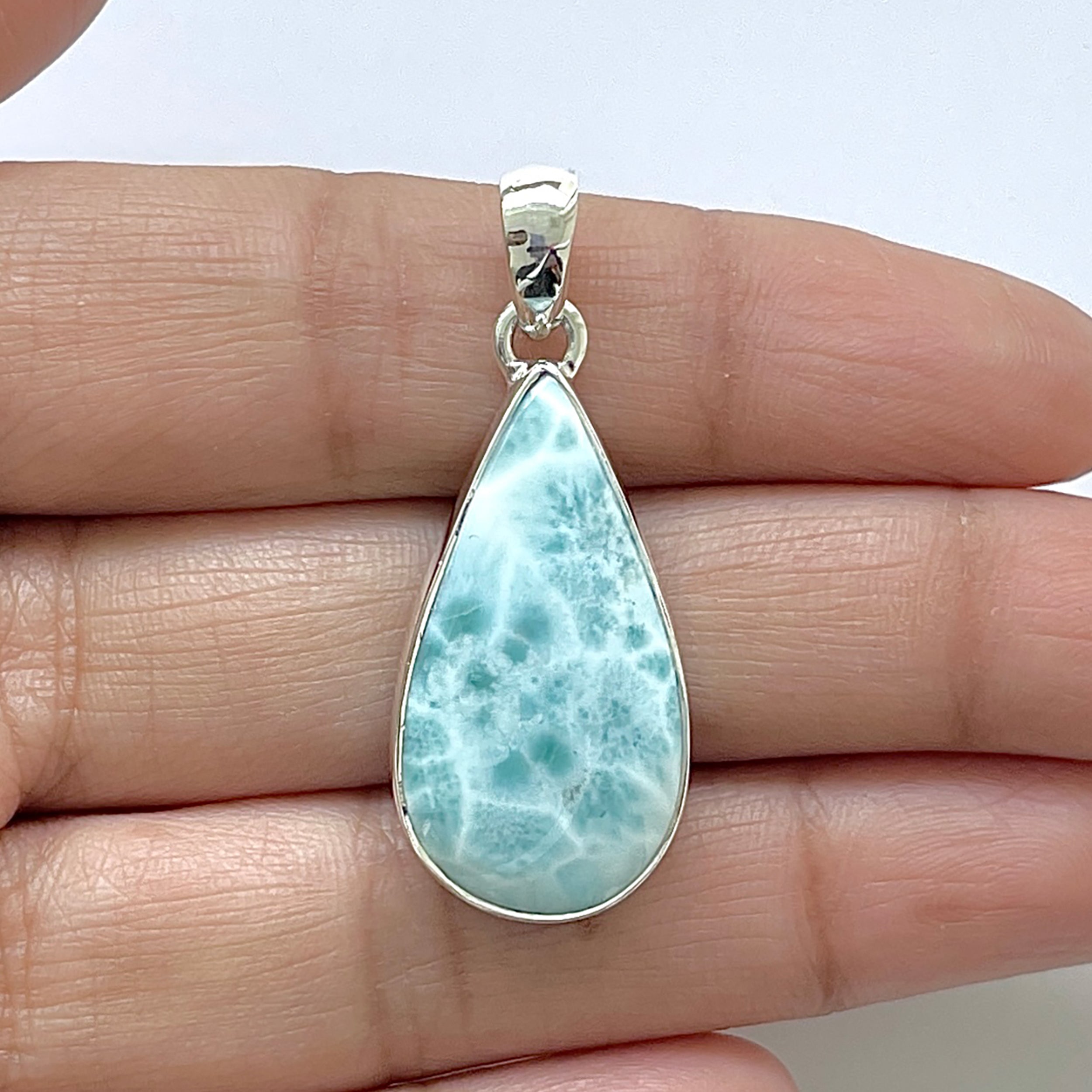 Larimar Pendant-(LAR-1-176)
