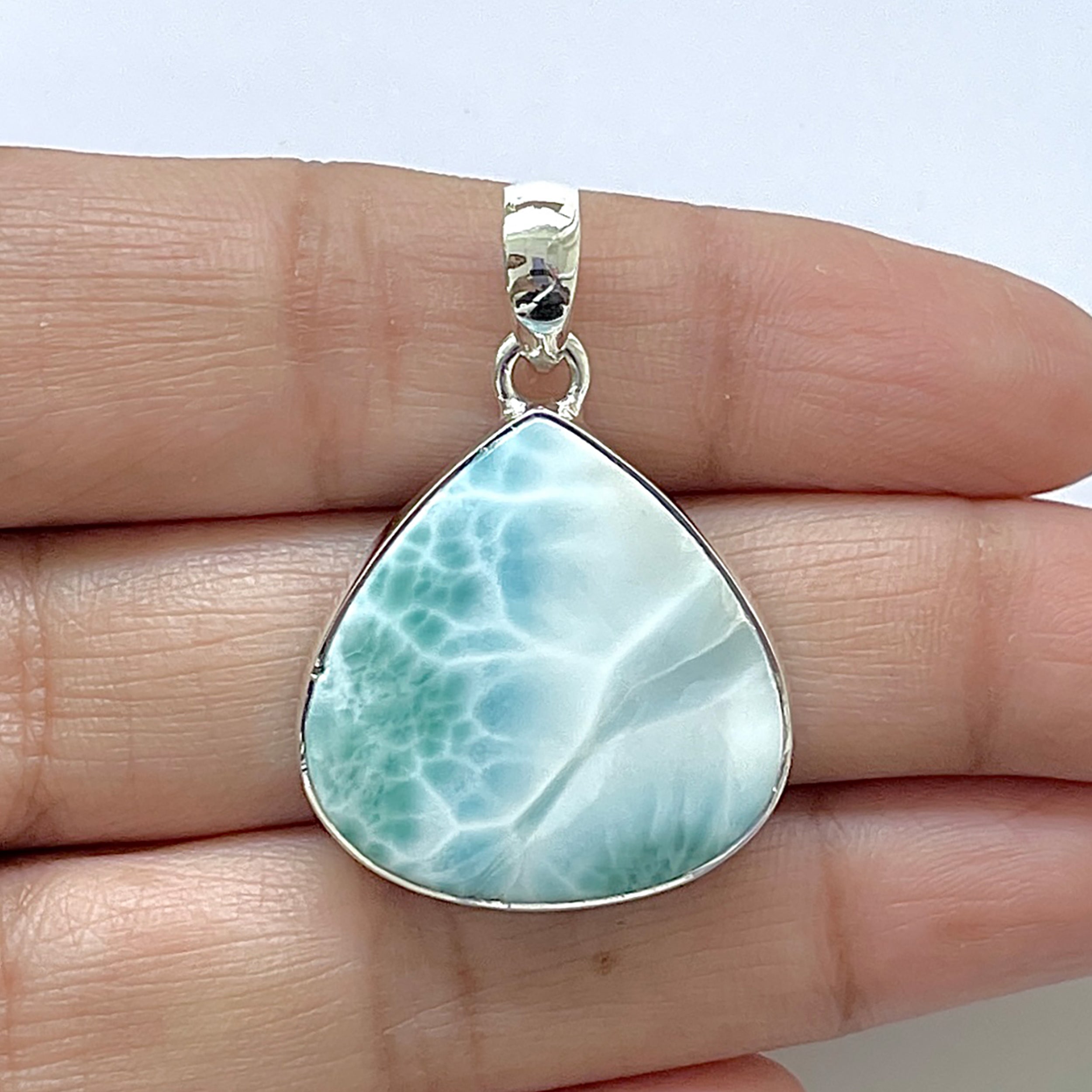 Larimar Pendant-(LAR-1-177)