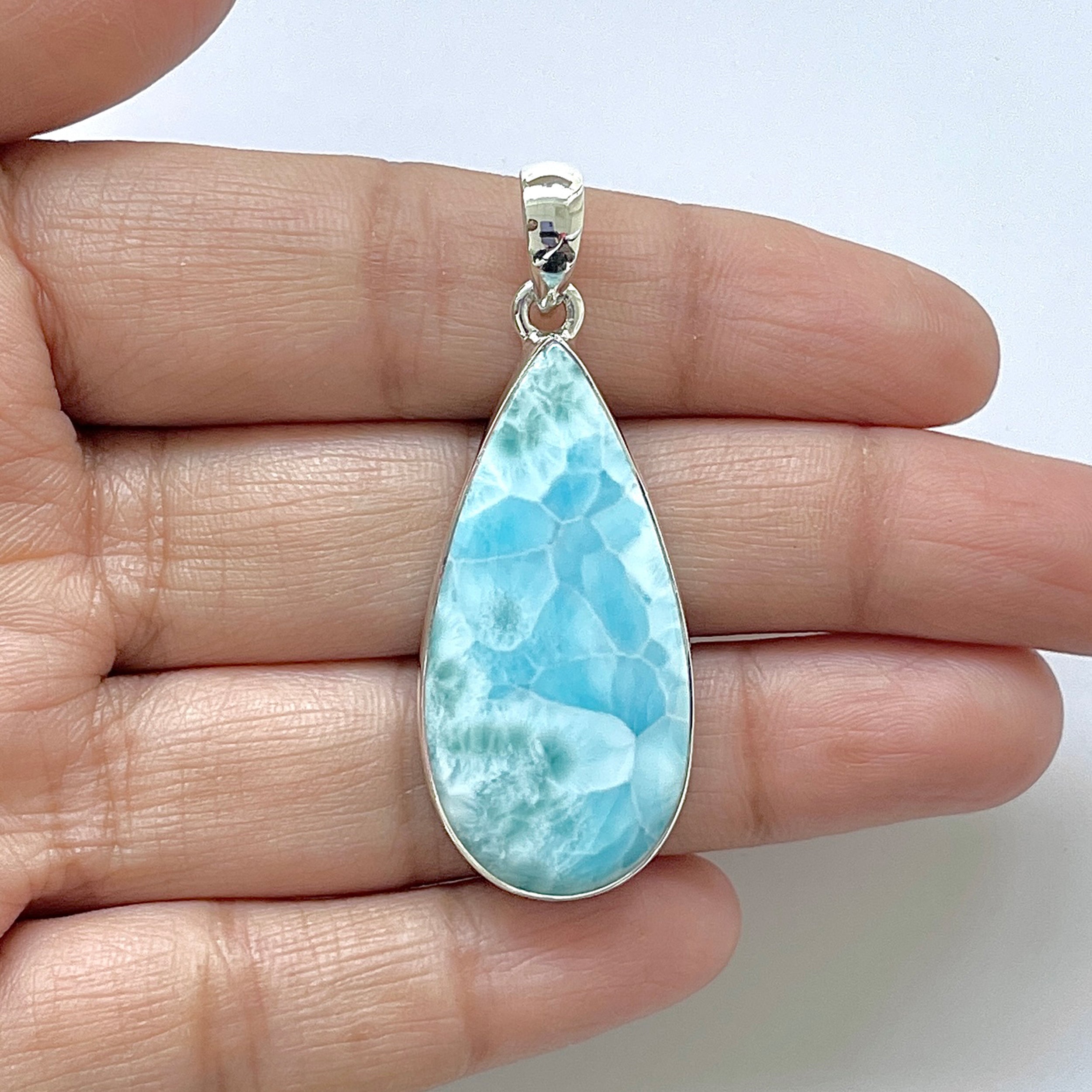 Larimar Pendant-(LAR-1-178)