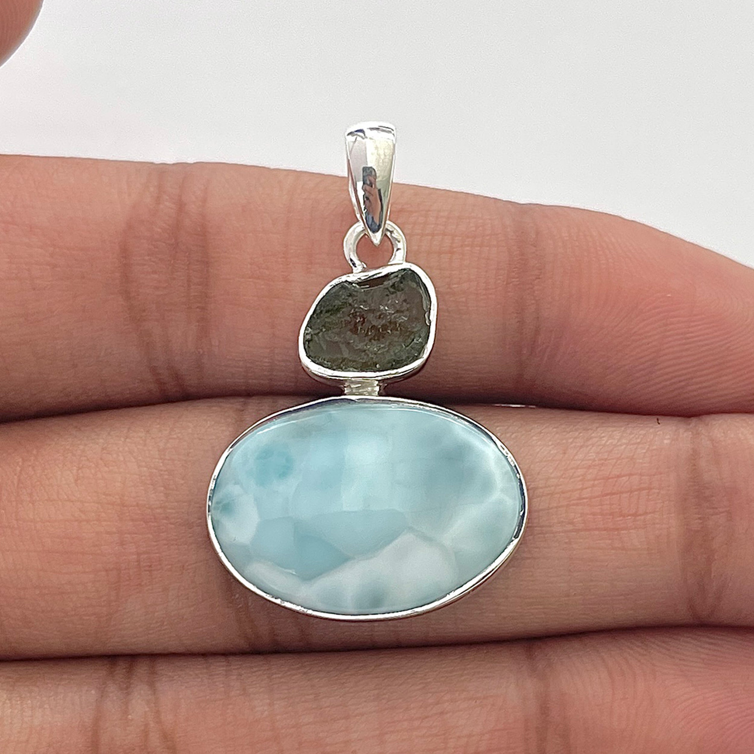 Larimar Pendant-(LAR-1-181)