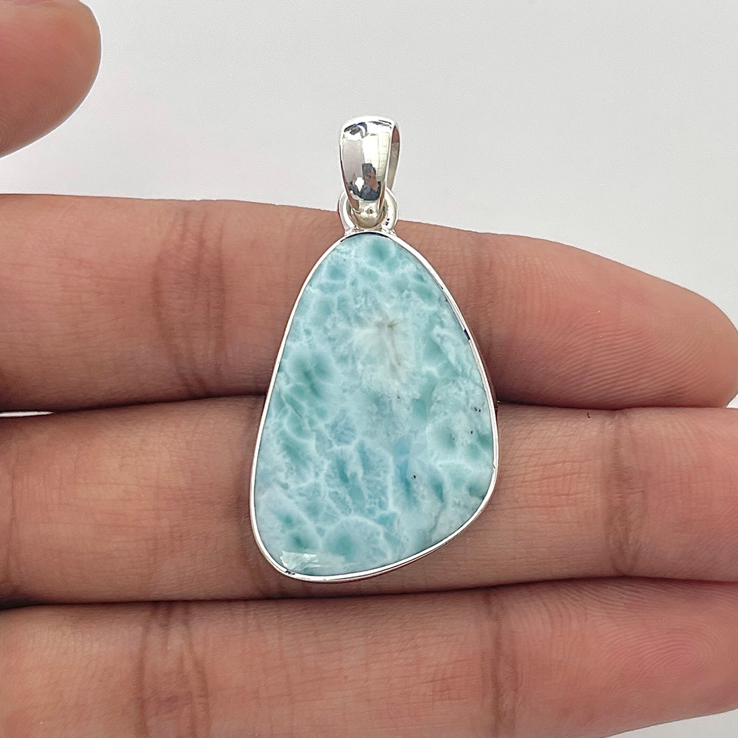 Larimar Pendant-(LAR-1-183)