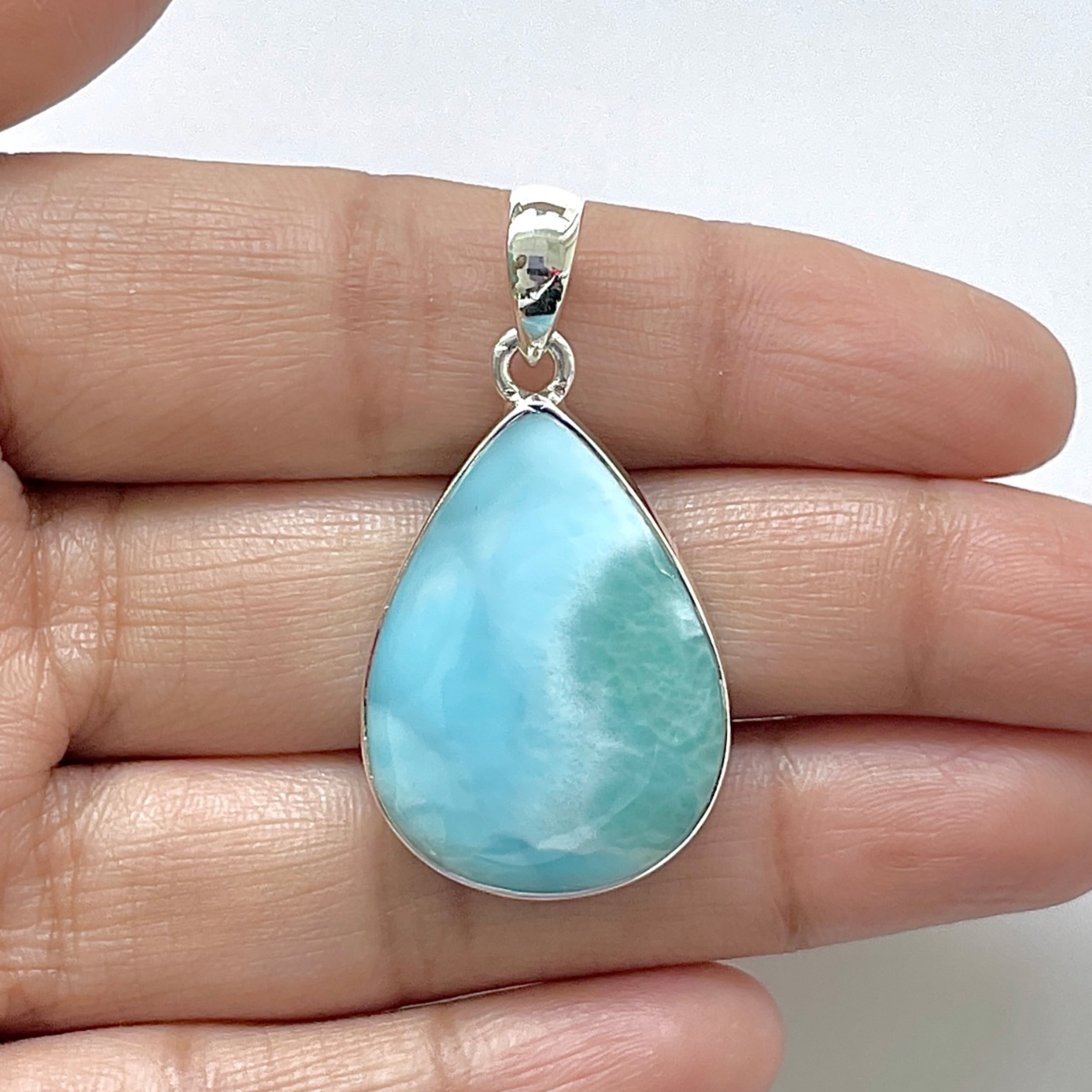 Larimar Pendant-(LAR-1-188)