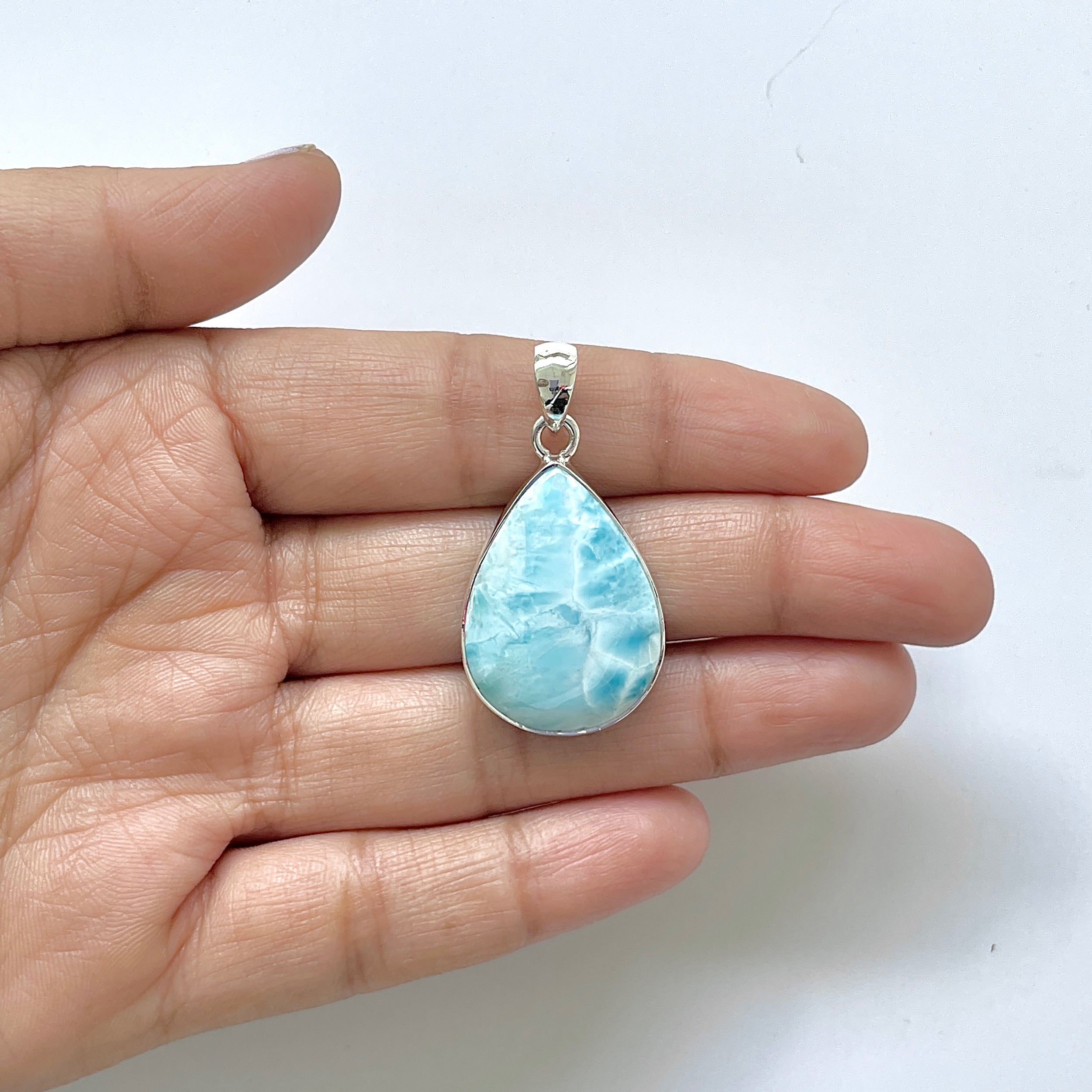 Larimar Pendant-(LAR-1-191)