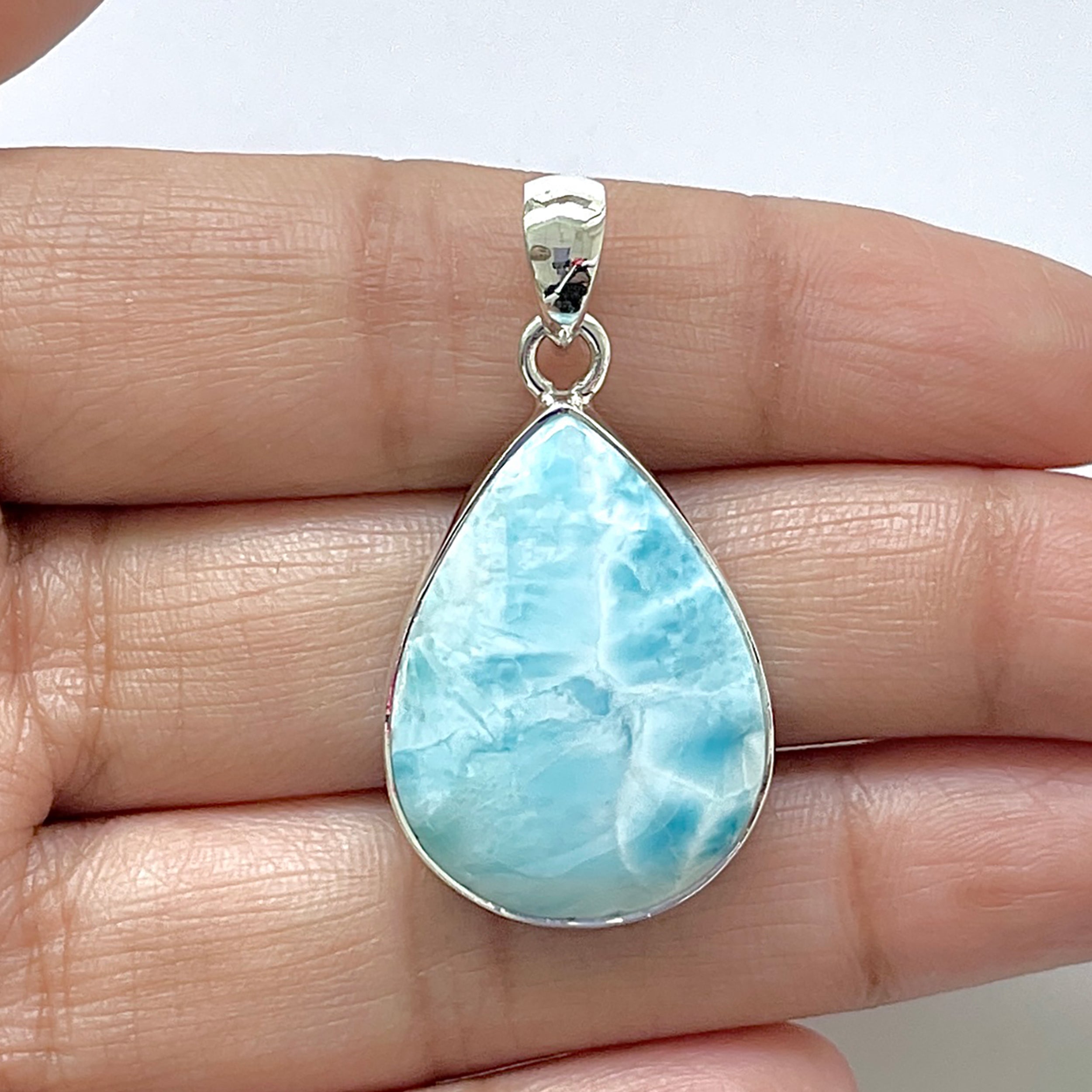 Larimar Pendant-(LAR-1-191)