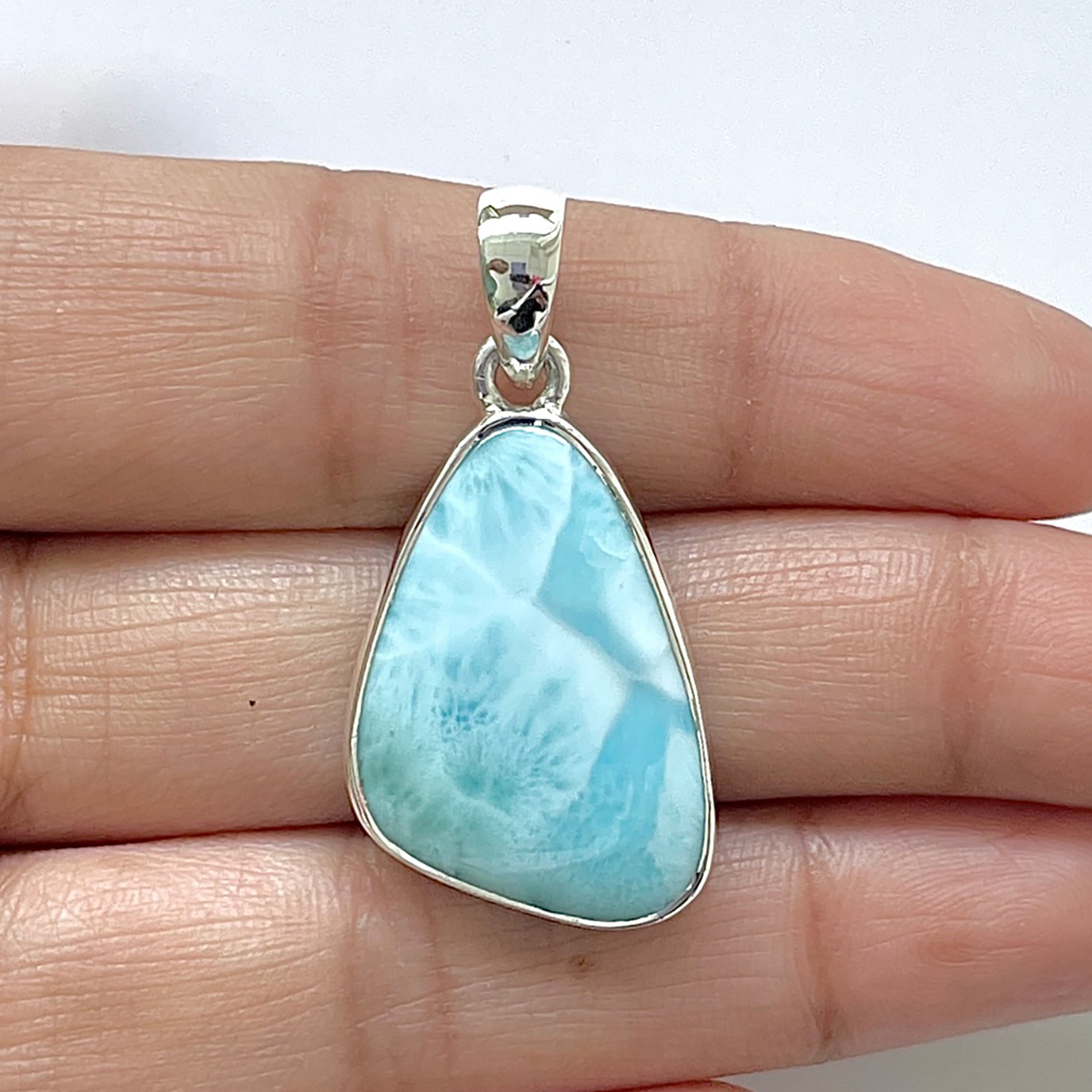 Larimar Pendant-(LAR-1-193)