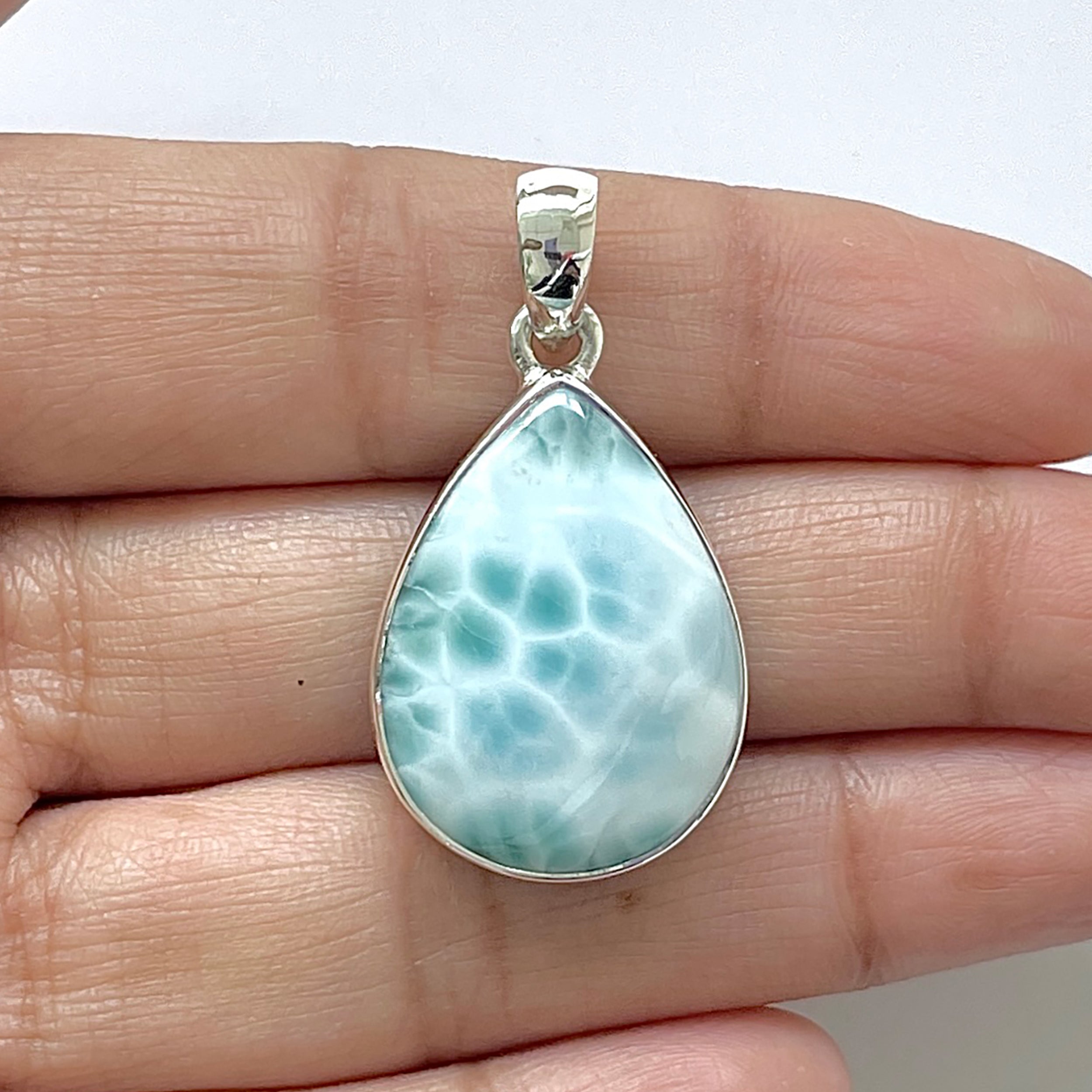 Larimar Pendant-(LAR-1-194)