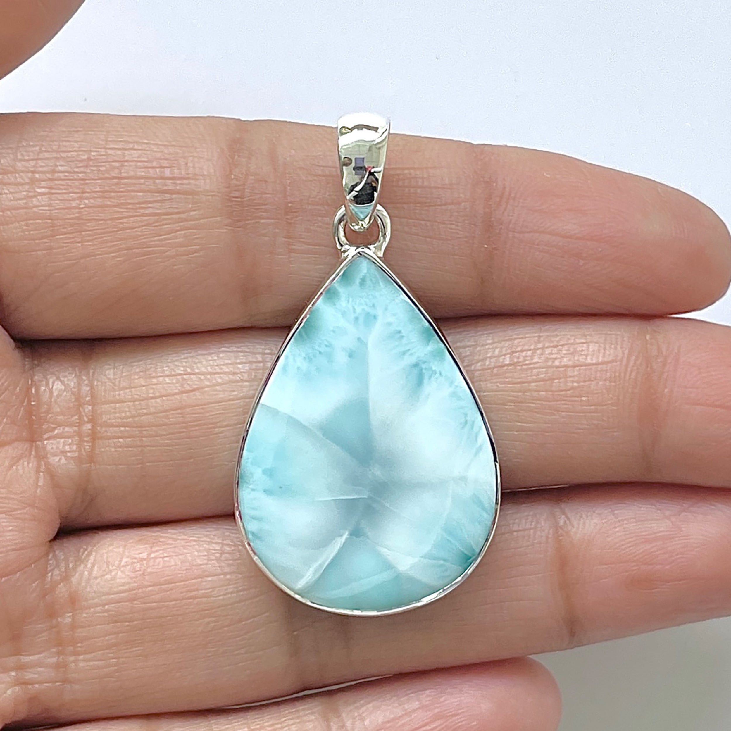 Larimar Pendant-(LAR-1-199)