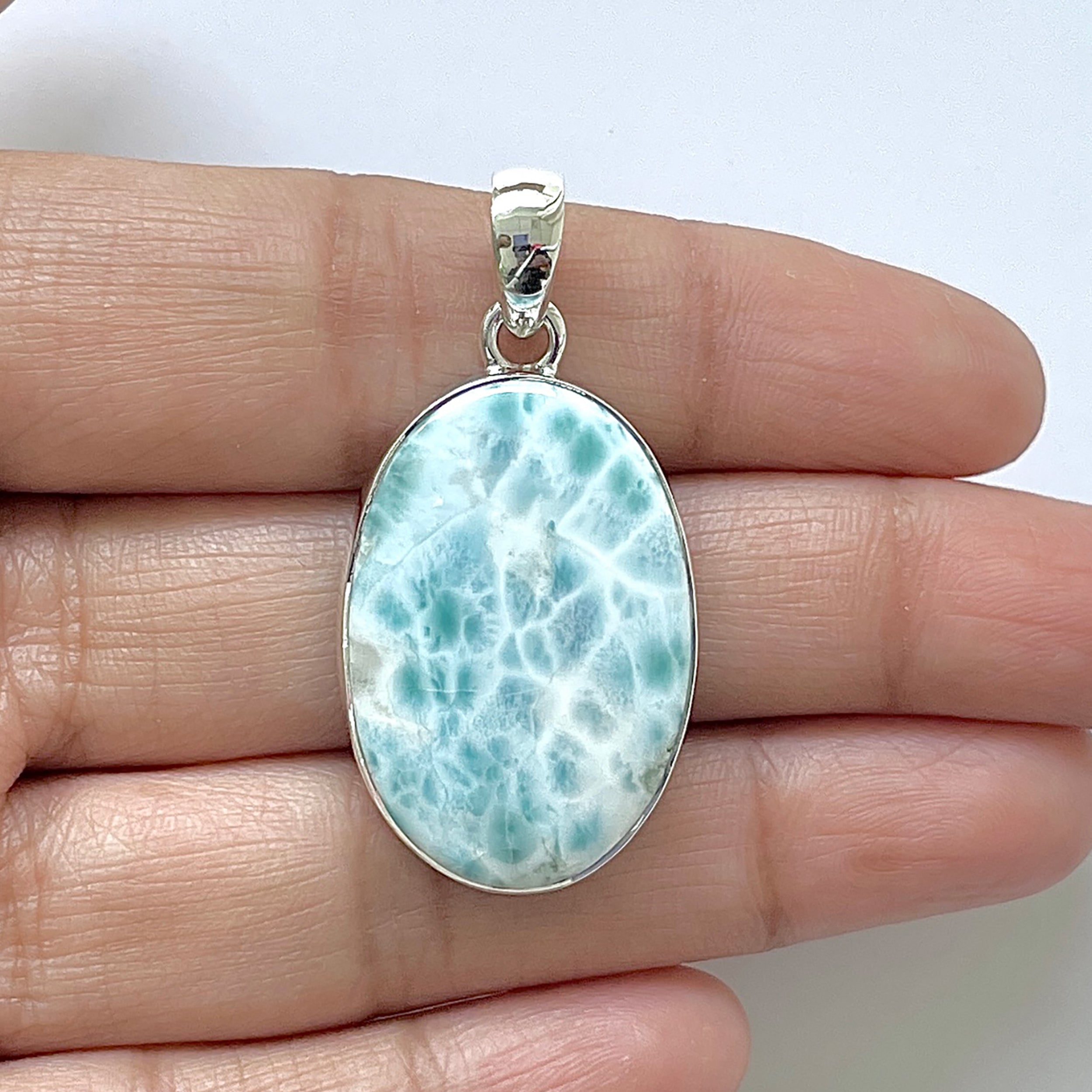Larimar Pendant-(LAR-1-201)