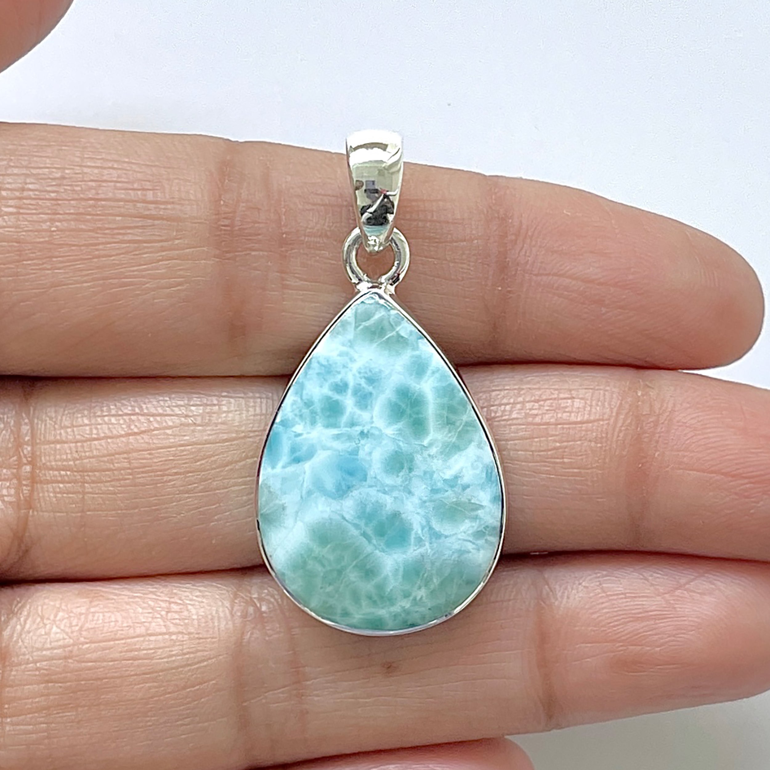 Larimar Pendant-(LAR-1-203)