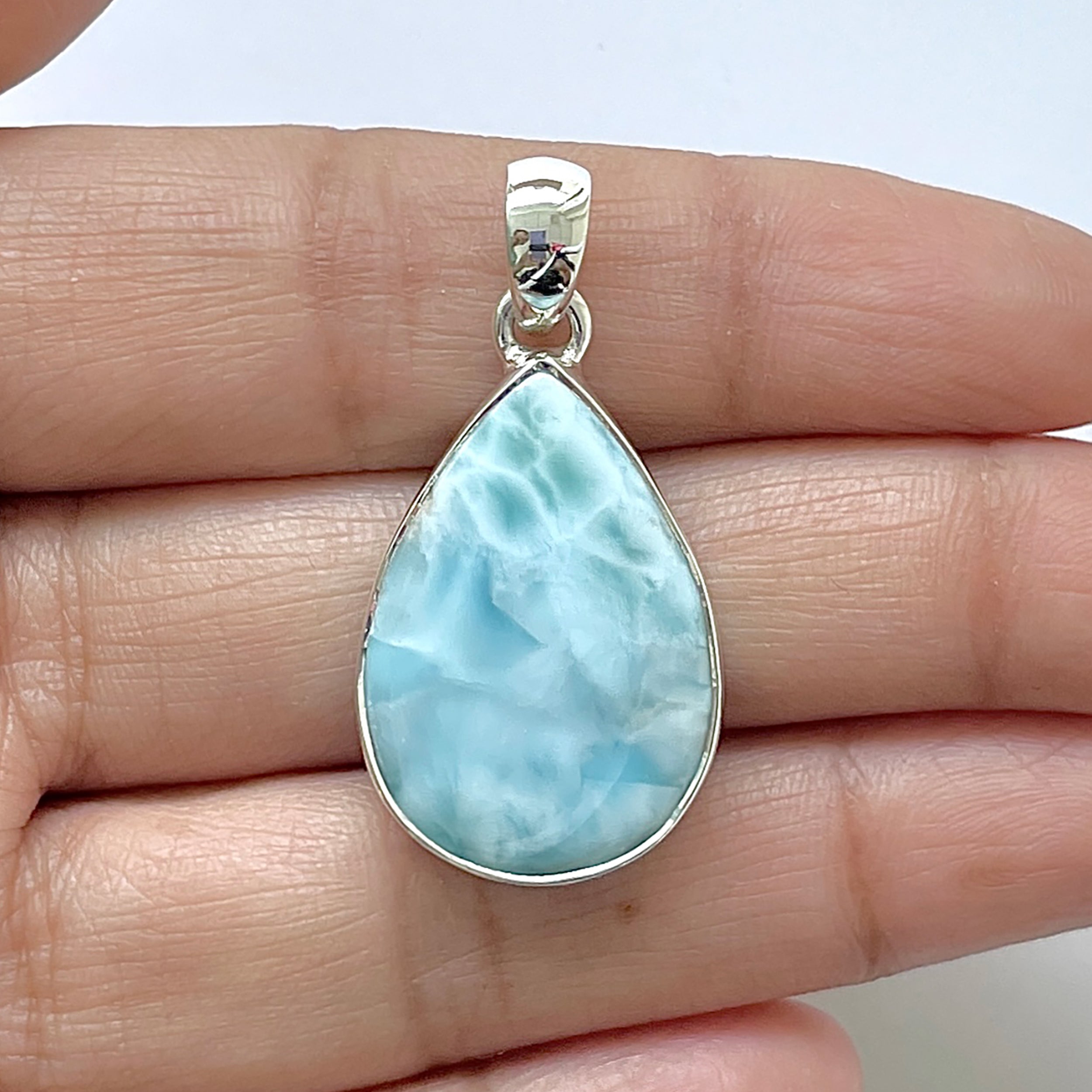 Larimar Pendant-(LAR-1-210)