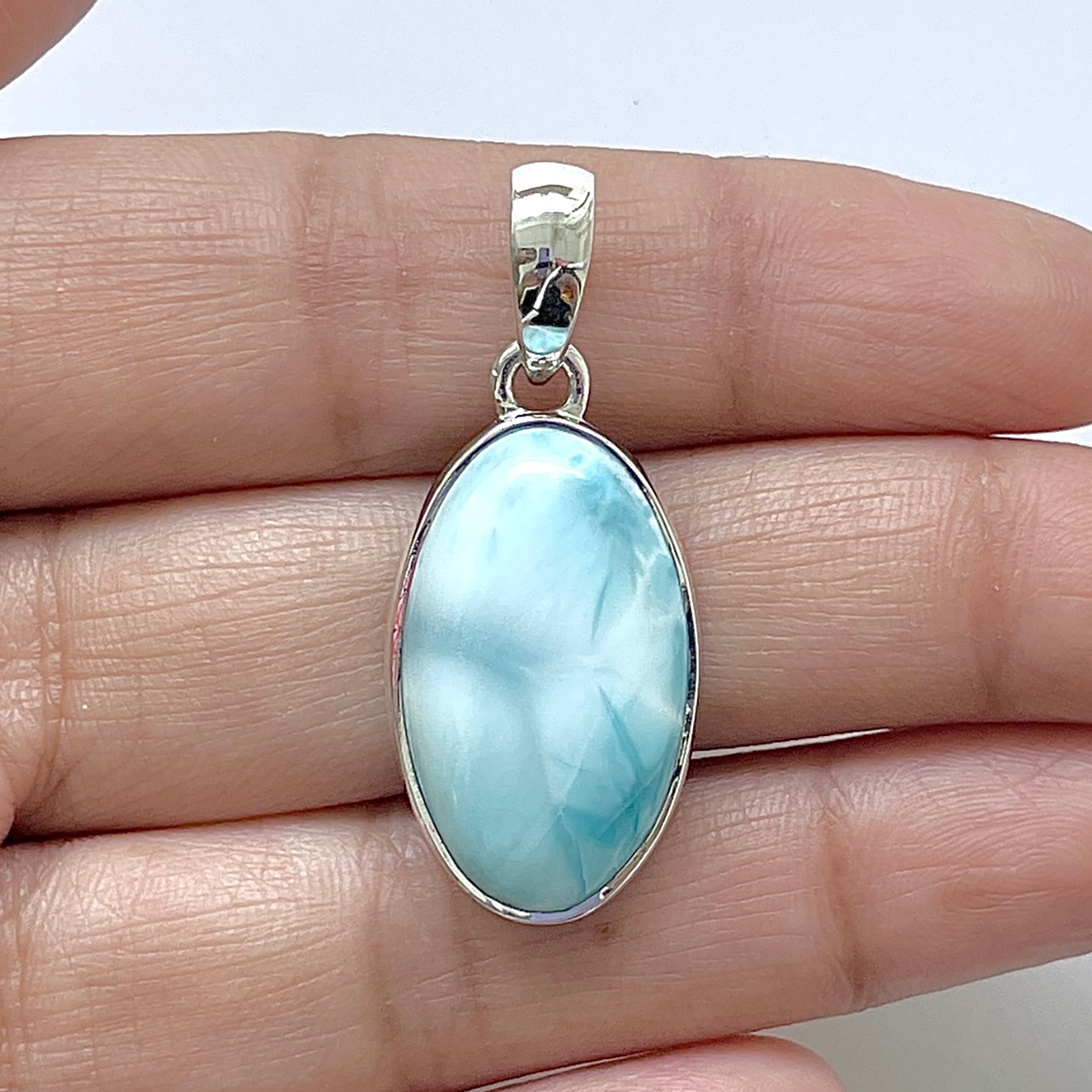Larimar Pendant-(LAR-1-215)